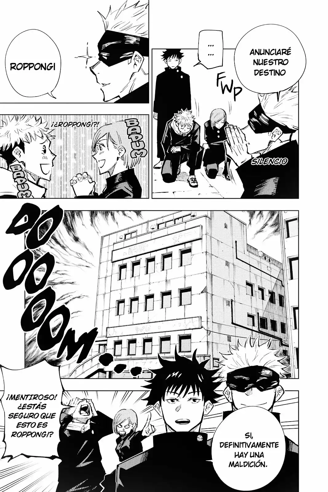 Página 8 — Jujutsu Kaisen Capítulo 4