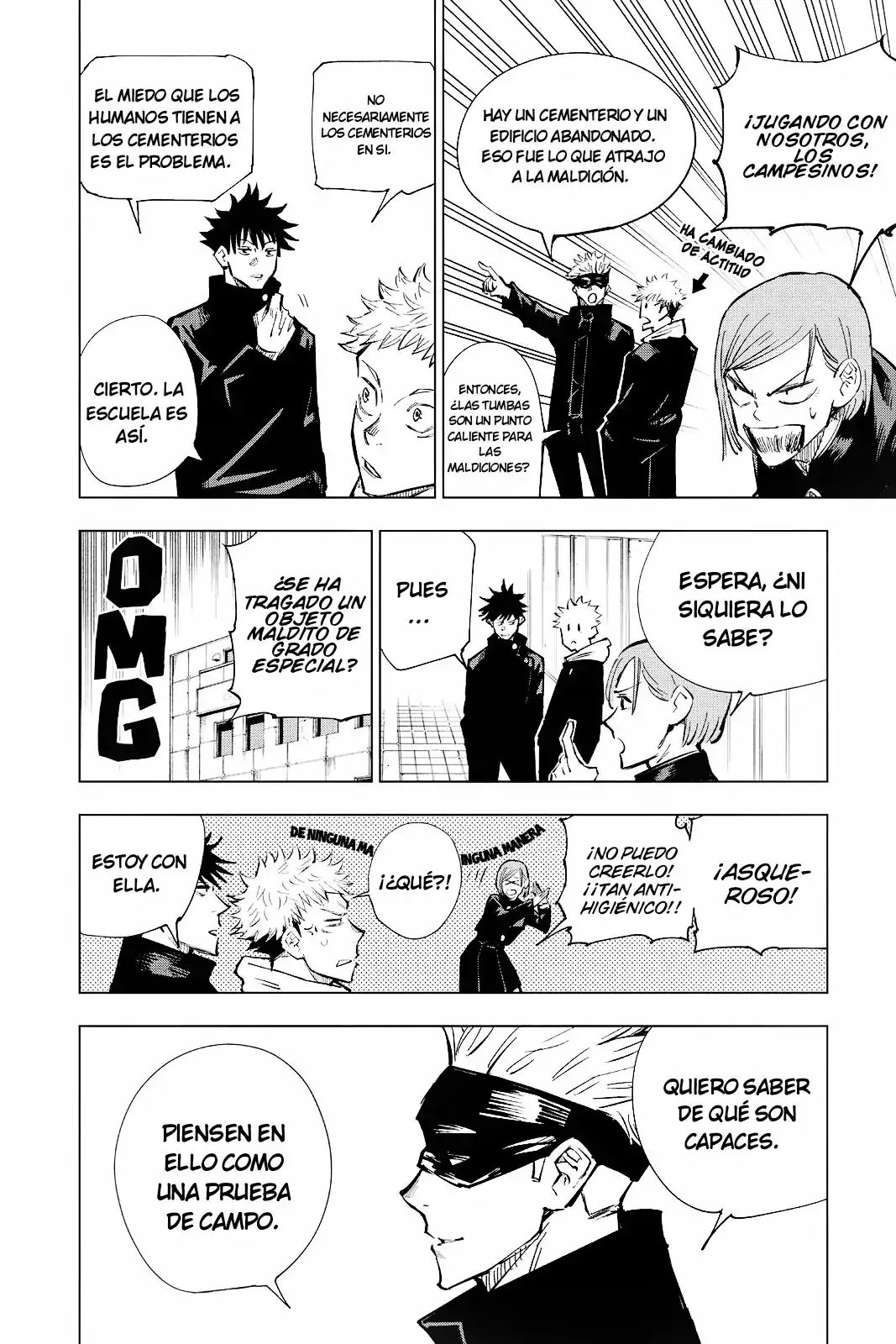 Página 9 — Jujutsu Kaisen Capítulo 4