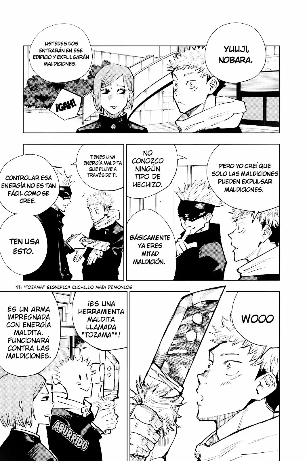 Página 10 — Jujutsu Kaisen Capítulo 4