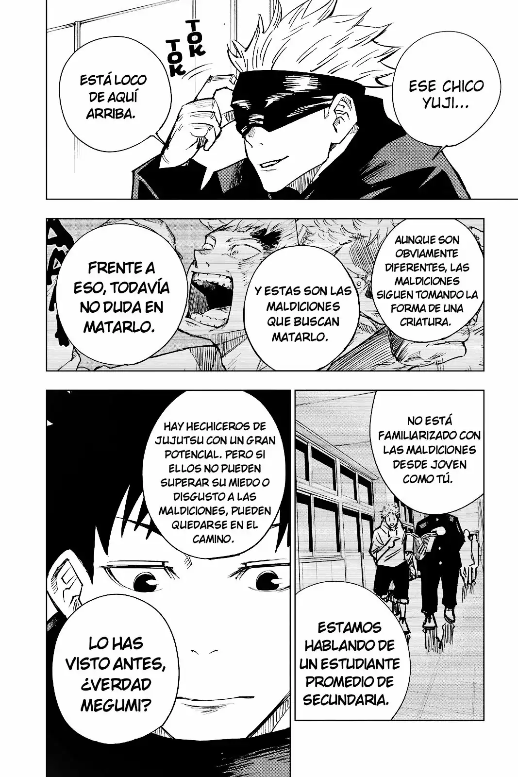 Página 17 — Jujutsu Kaisen Capítulo 4
