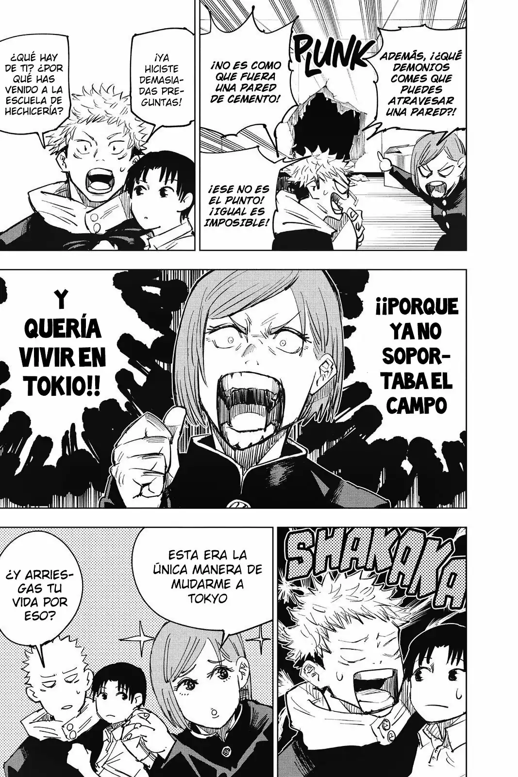 Página 16 — Jujutsu Kaisen Capítulo 5