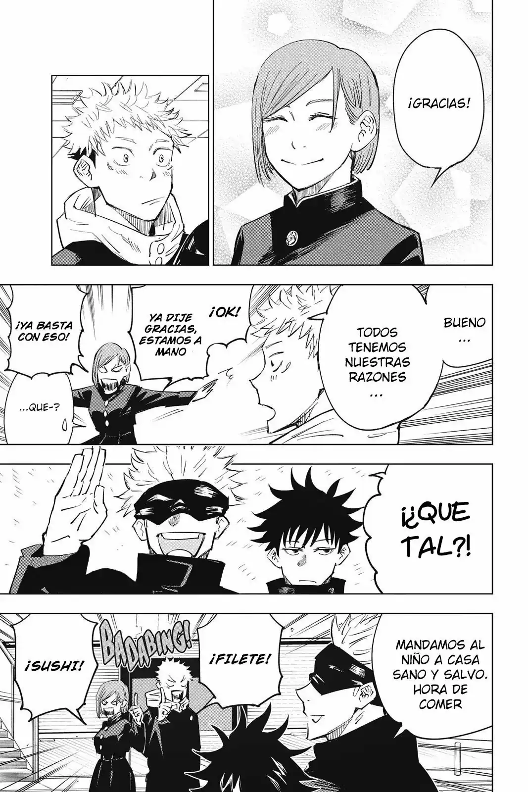 Página 18 — Jujutsu Kaisen Capítulo 5