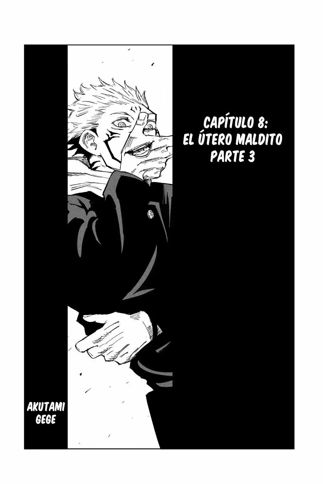 Página 8 — Jujutsu Kaisen Capítulo 8