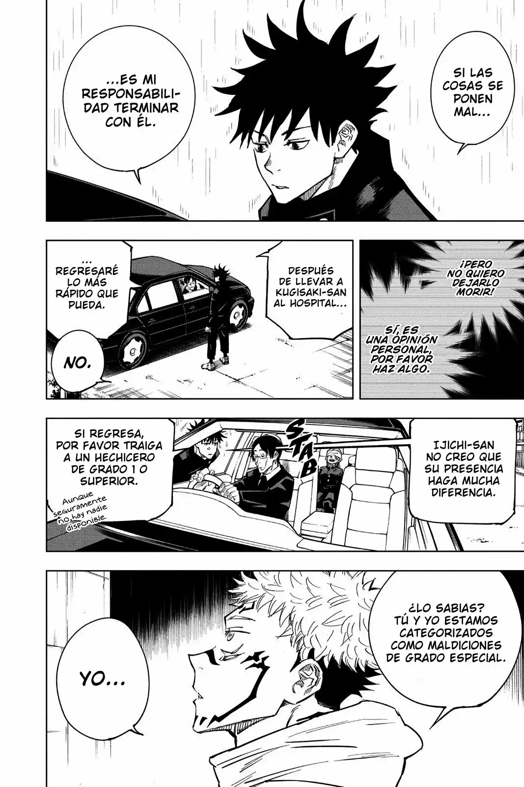 Página 17 — Jujutsu Kaisen Capítulo 8