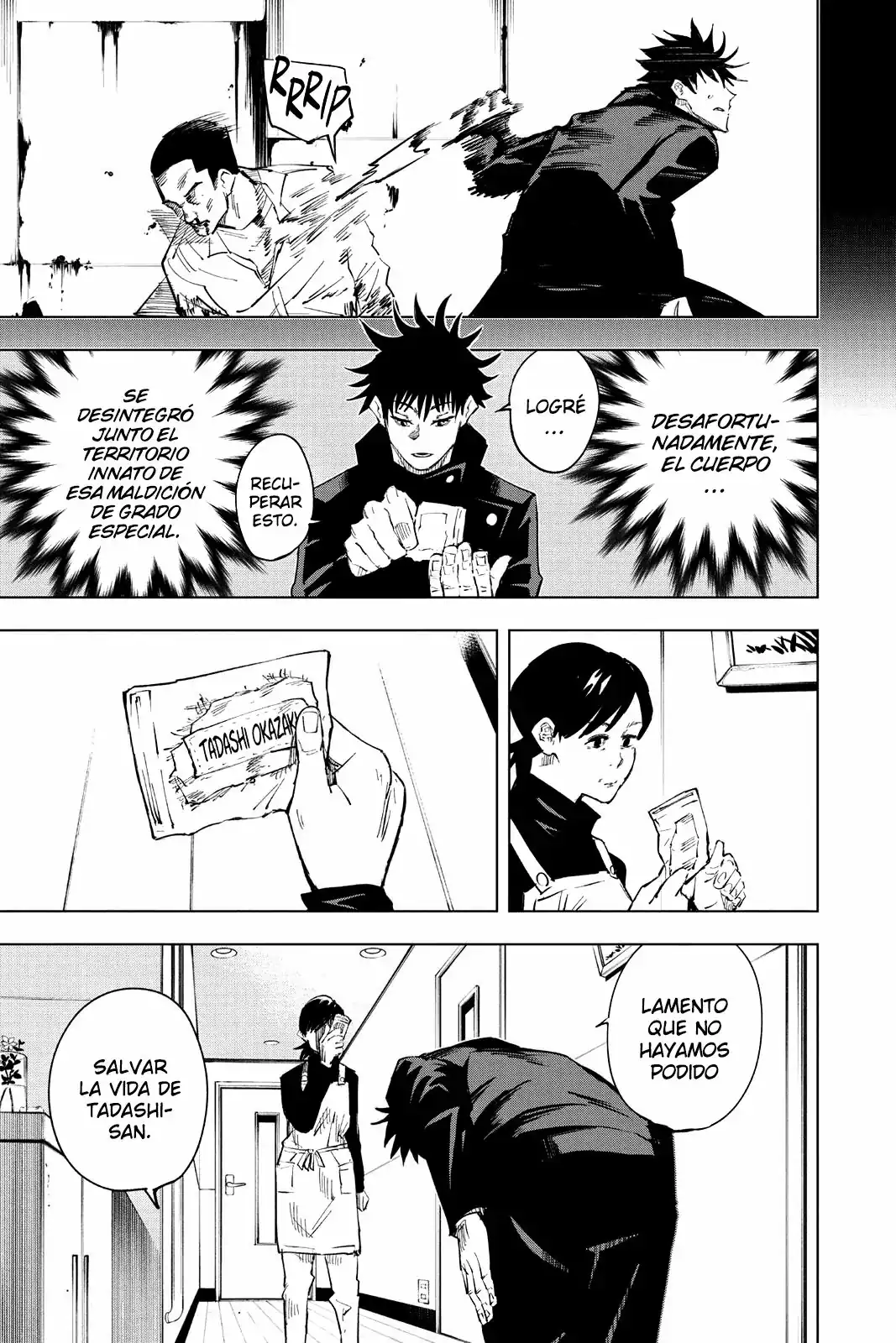 Página 8 — Jujutsu Kaisen Capítulo 12