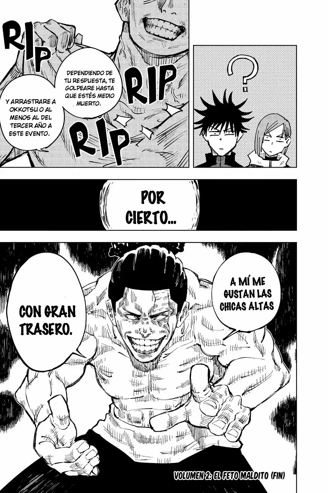 Página 21 — Jujutsu Kaisen Capítulo 16