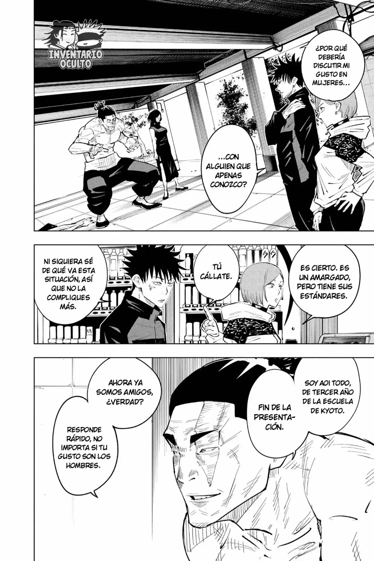 Página 8 — Jujutsu Kaisen Capítulo 17