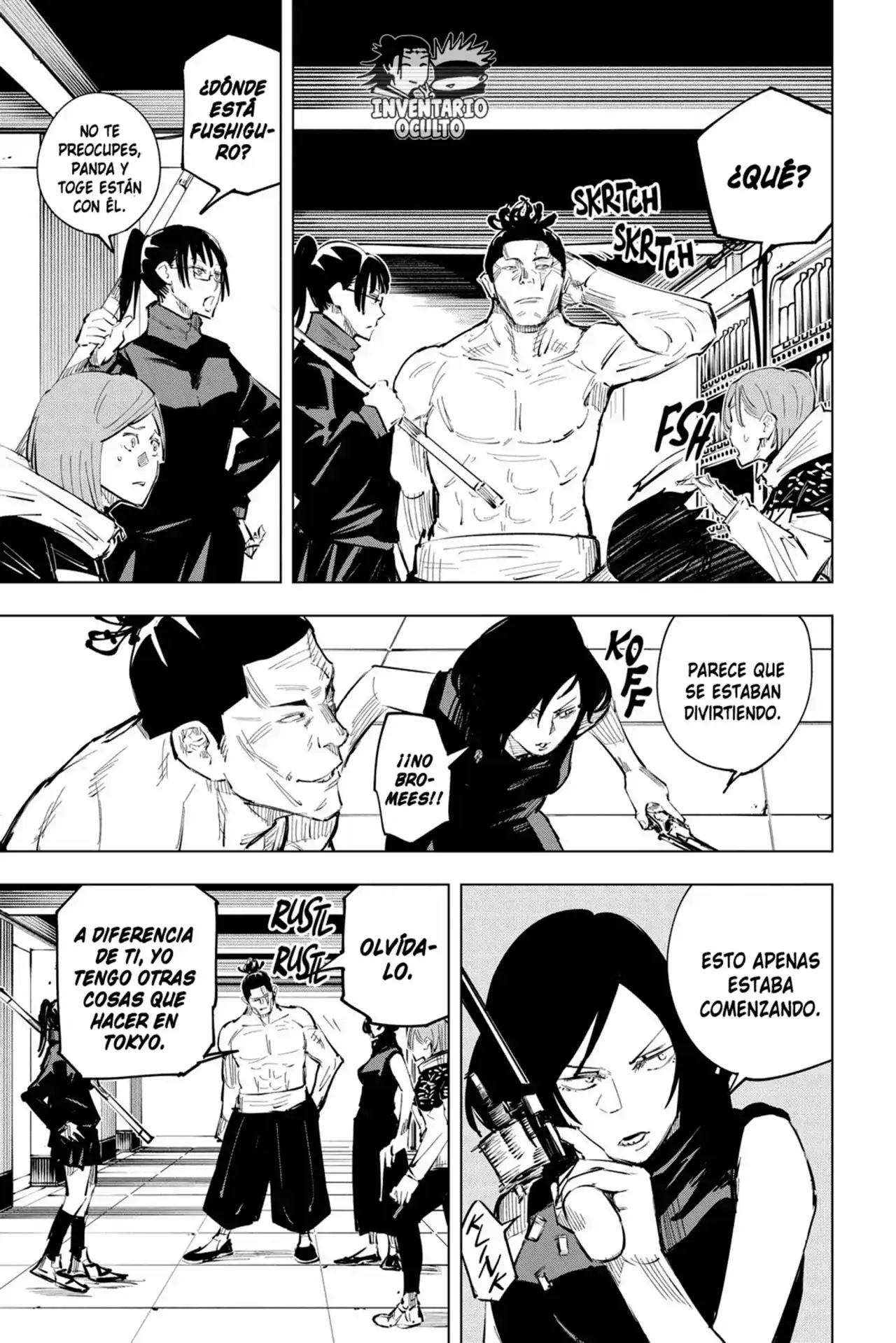 Página 5 — Jujutsu Kaisen Capítulo 18