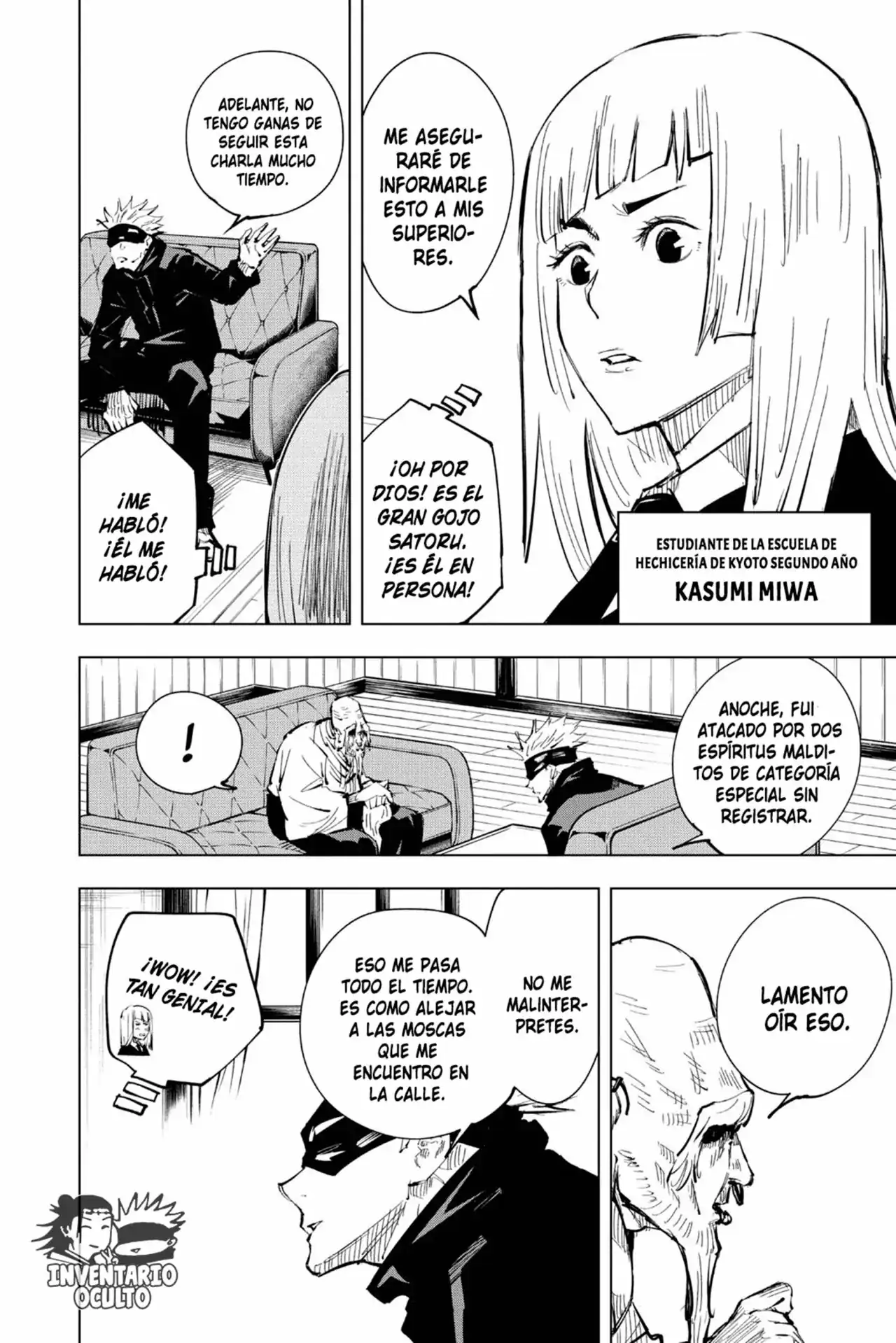 Página 12 — Jujutsu Kaisen Capítulo 18