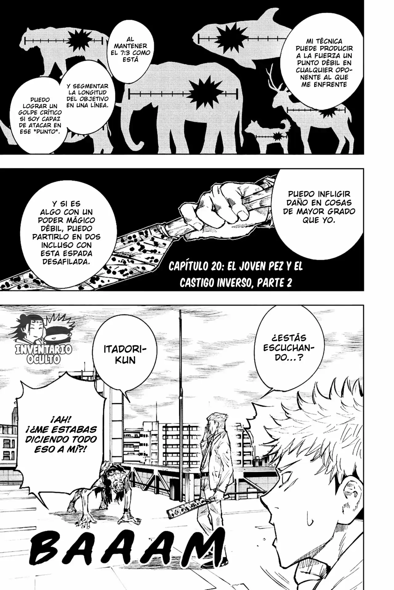 Página 1 — Jujutsu Kaisen Capítulo 20