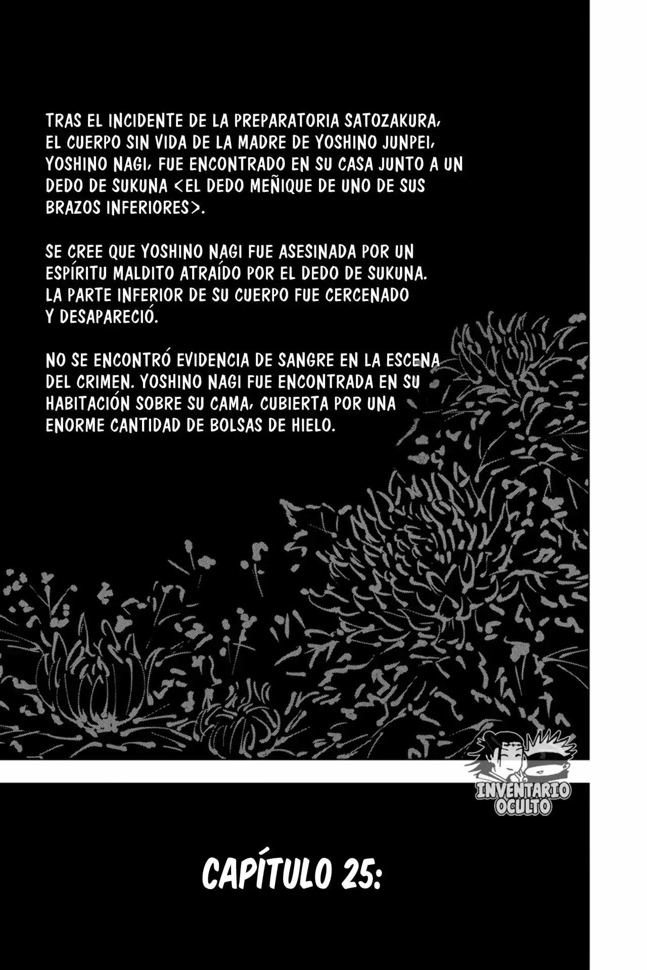 Página 1 — Jujutsu Kaisen Capítulo 25
