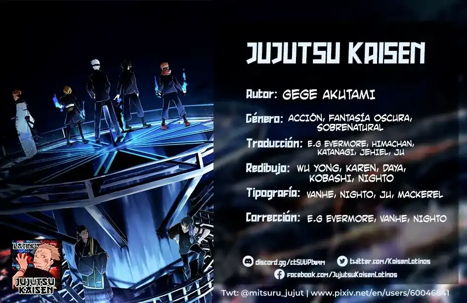 Página 1 — Jujutsu Kaisen Capítulo 27