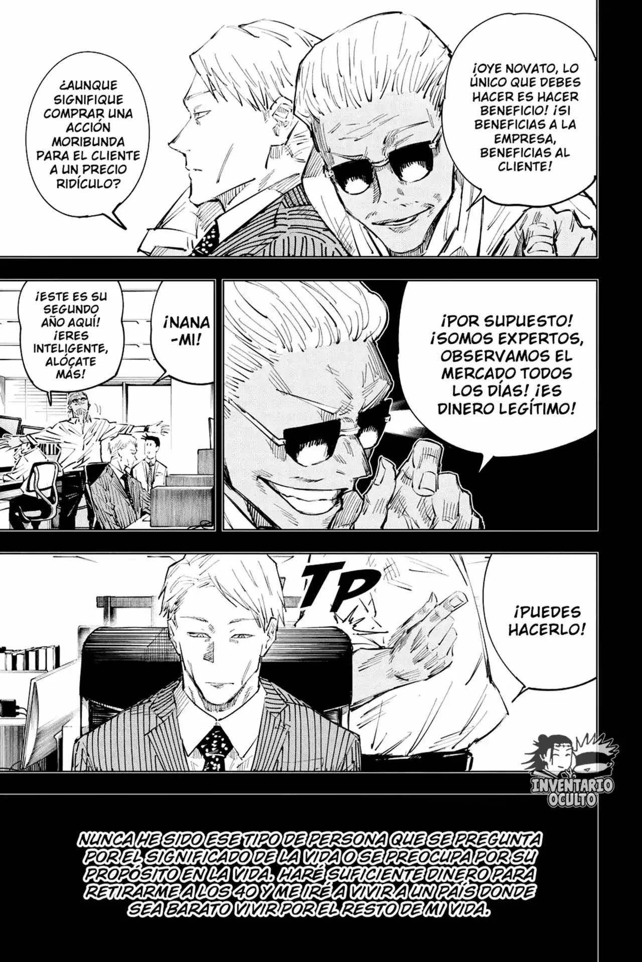 Página 8 — Jujutsu Kaisen Capítulo 30