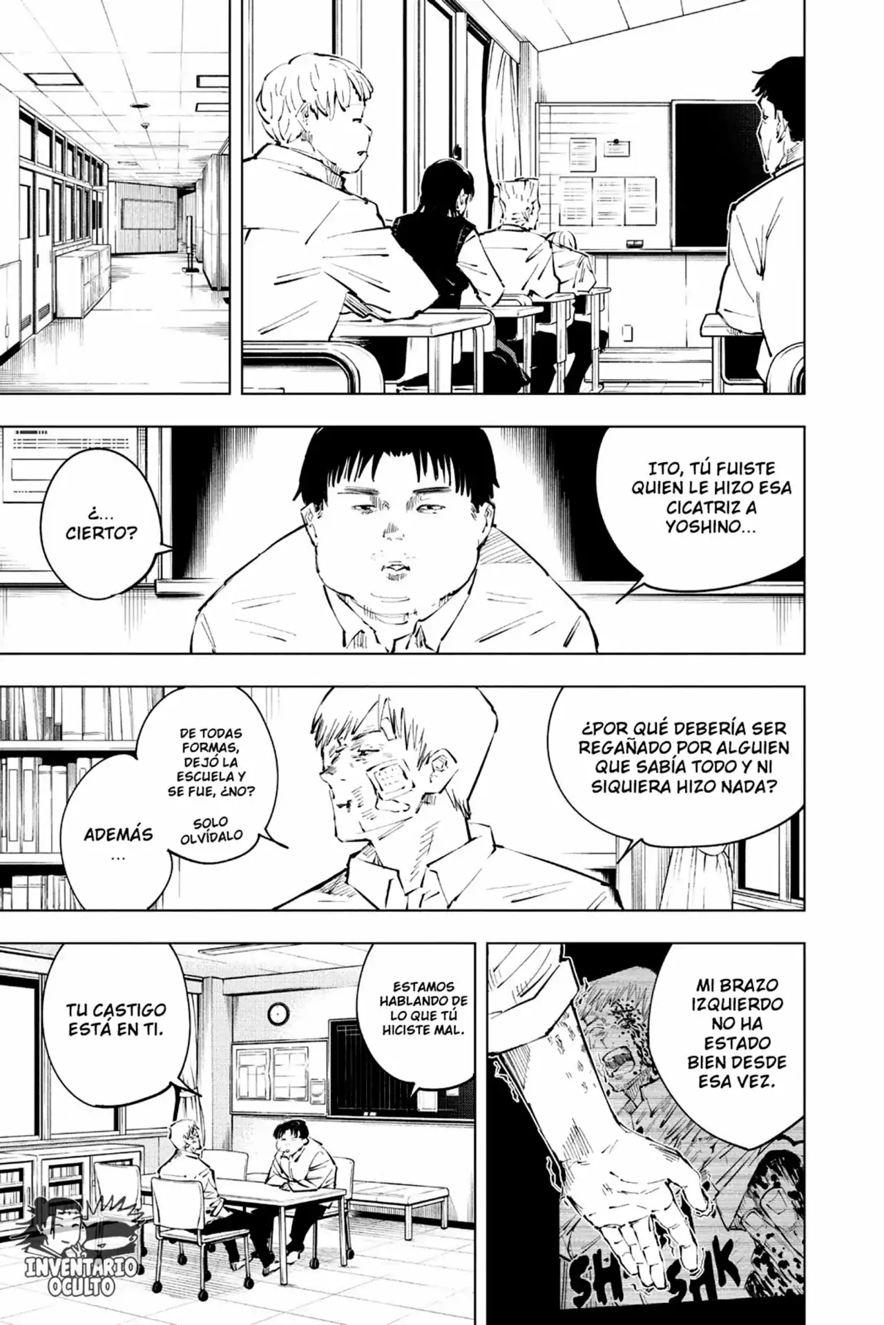 Página 19 — Jujutsu Kaisen Capítulo 31