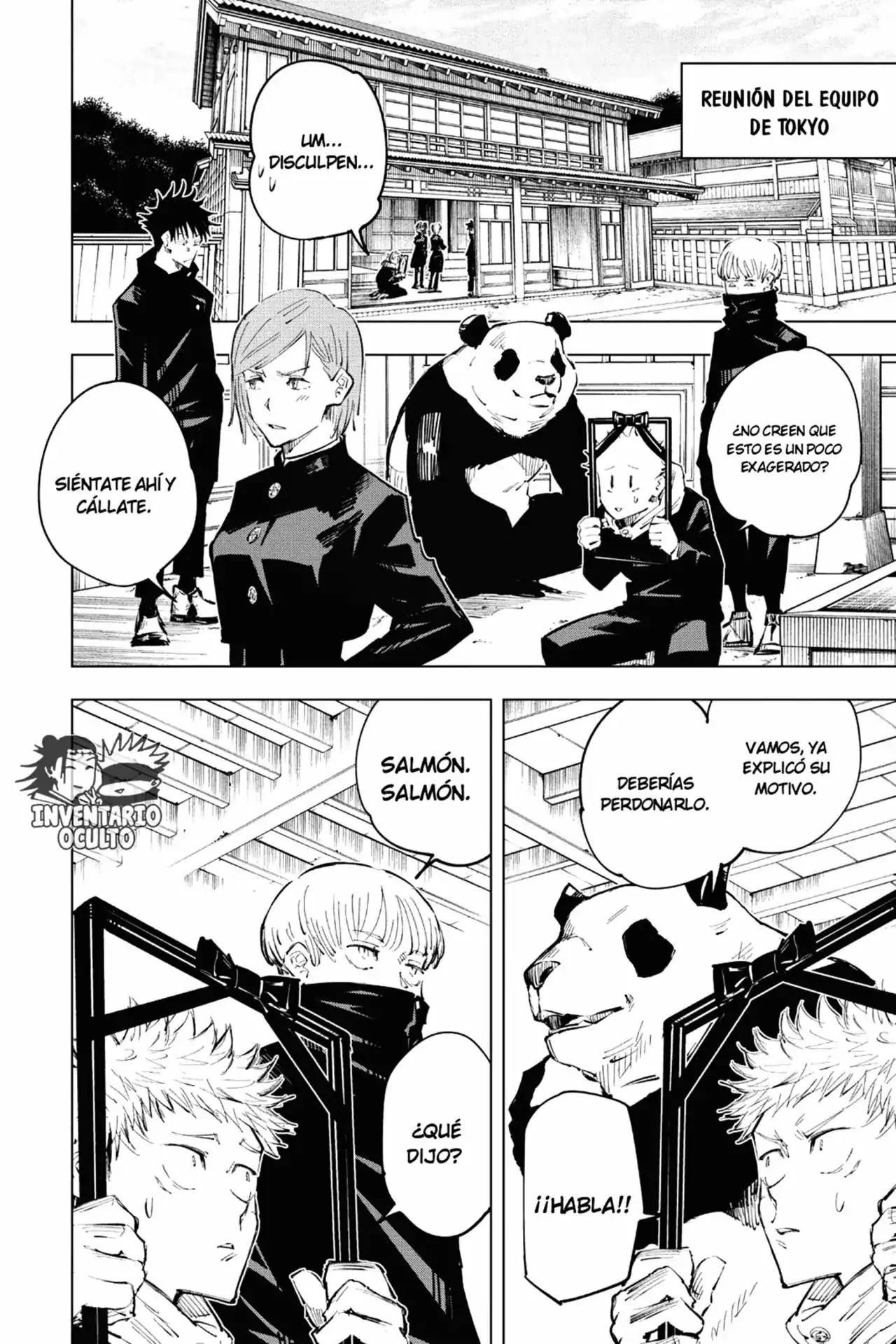 Página 4 — Jujutsu Kaisen Capítulo 33