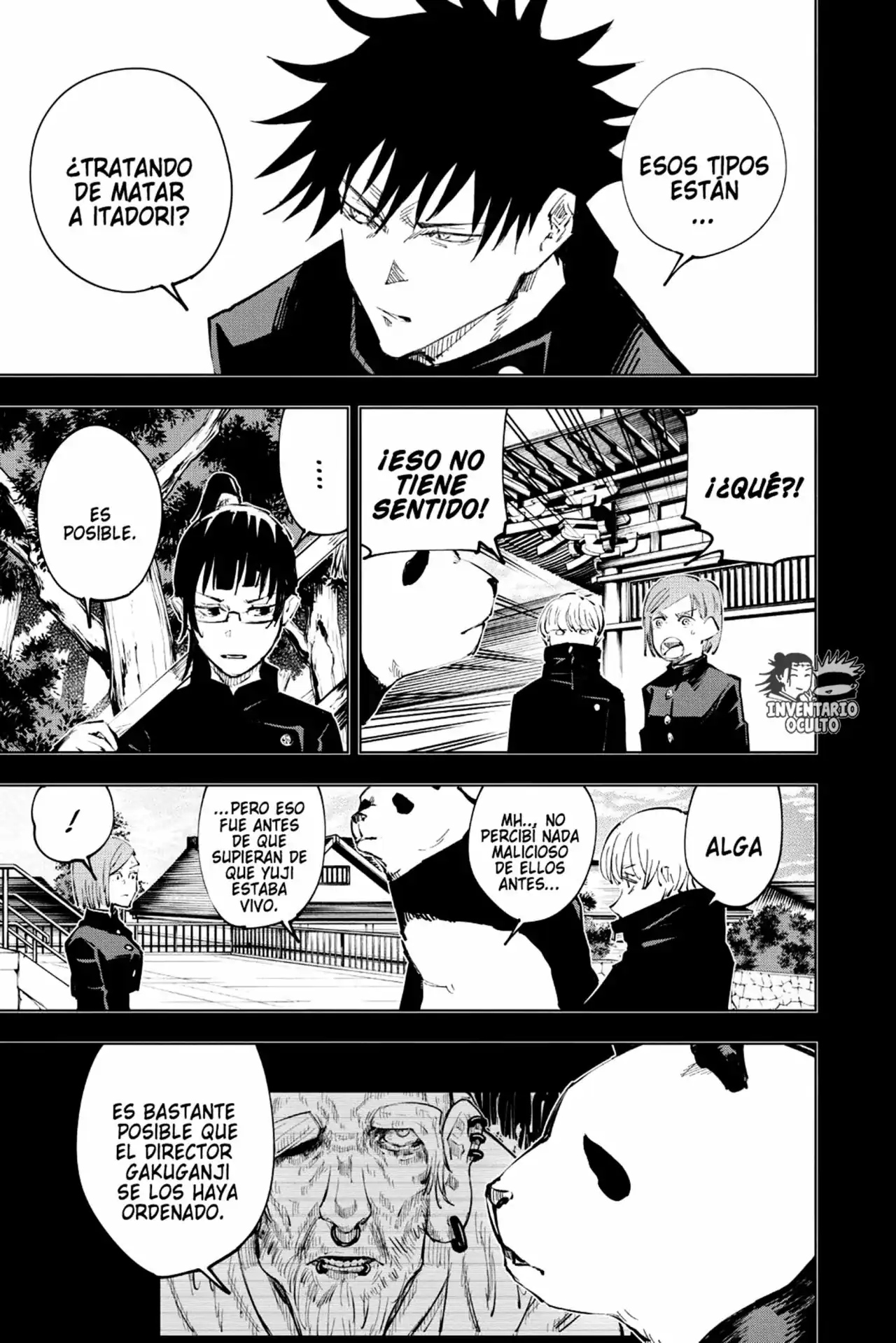 Página 4 — Jujutsu Kaisen Capítulo 36