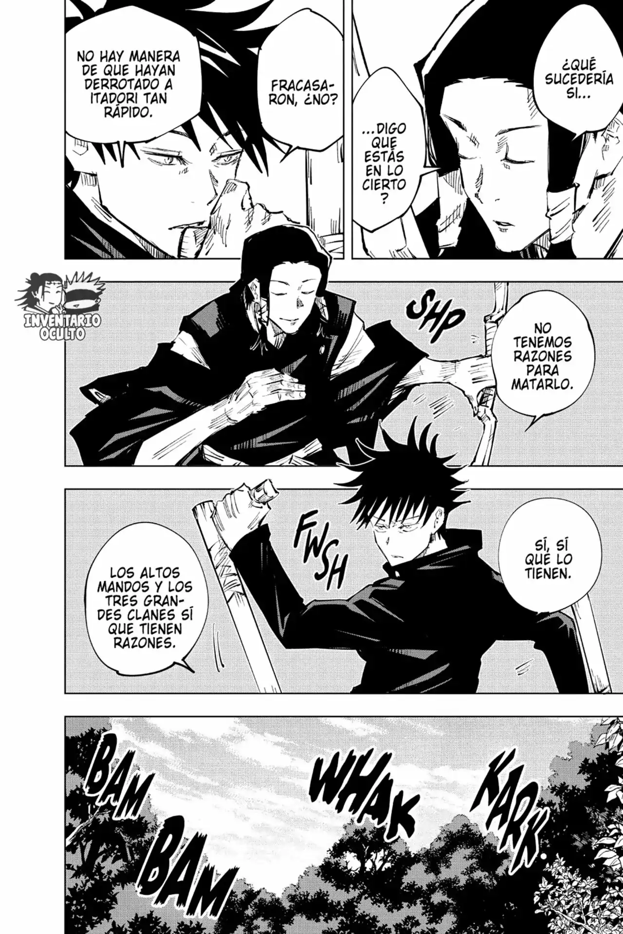 Página 9 — Jujutsu Kaisen Capítulo 36