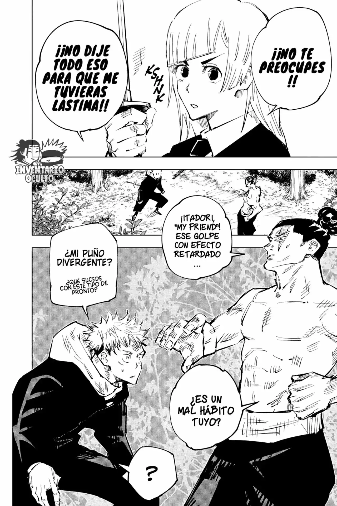 Página 19 — Jujutsu Kaisen Capítulo 36