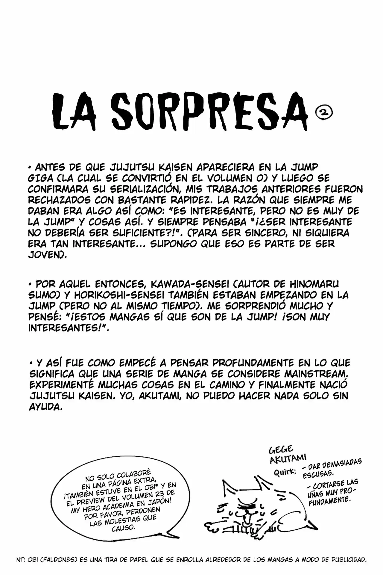 Página 21 — Jujutsu Kaisen Capítulo 42