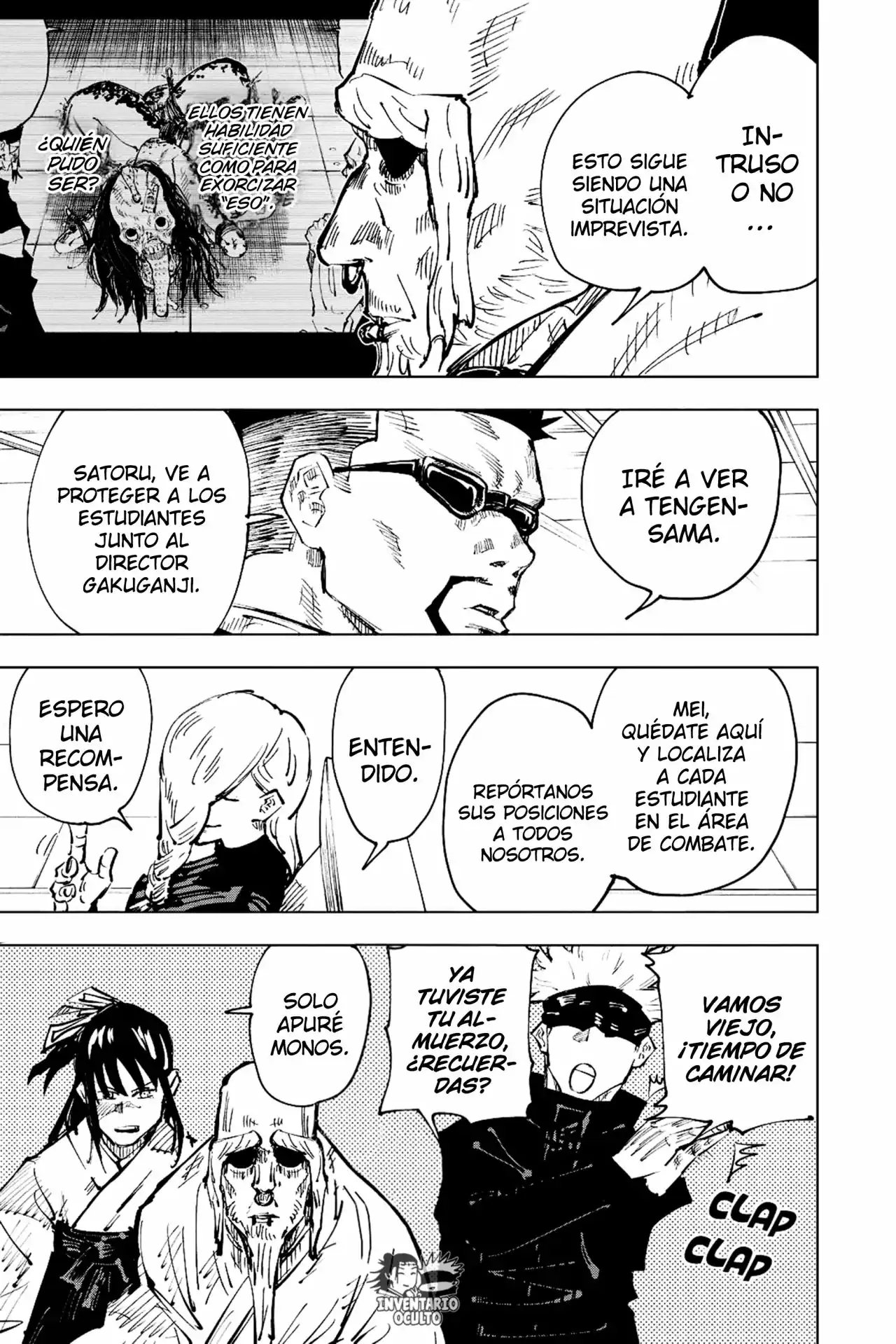 Página 4 — Jujutsu Kaisen Capítulo 45