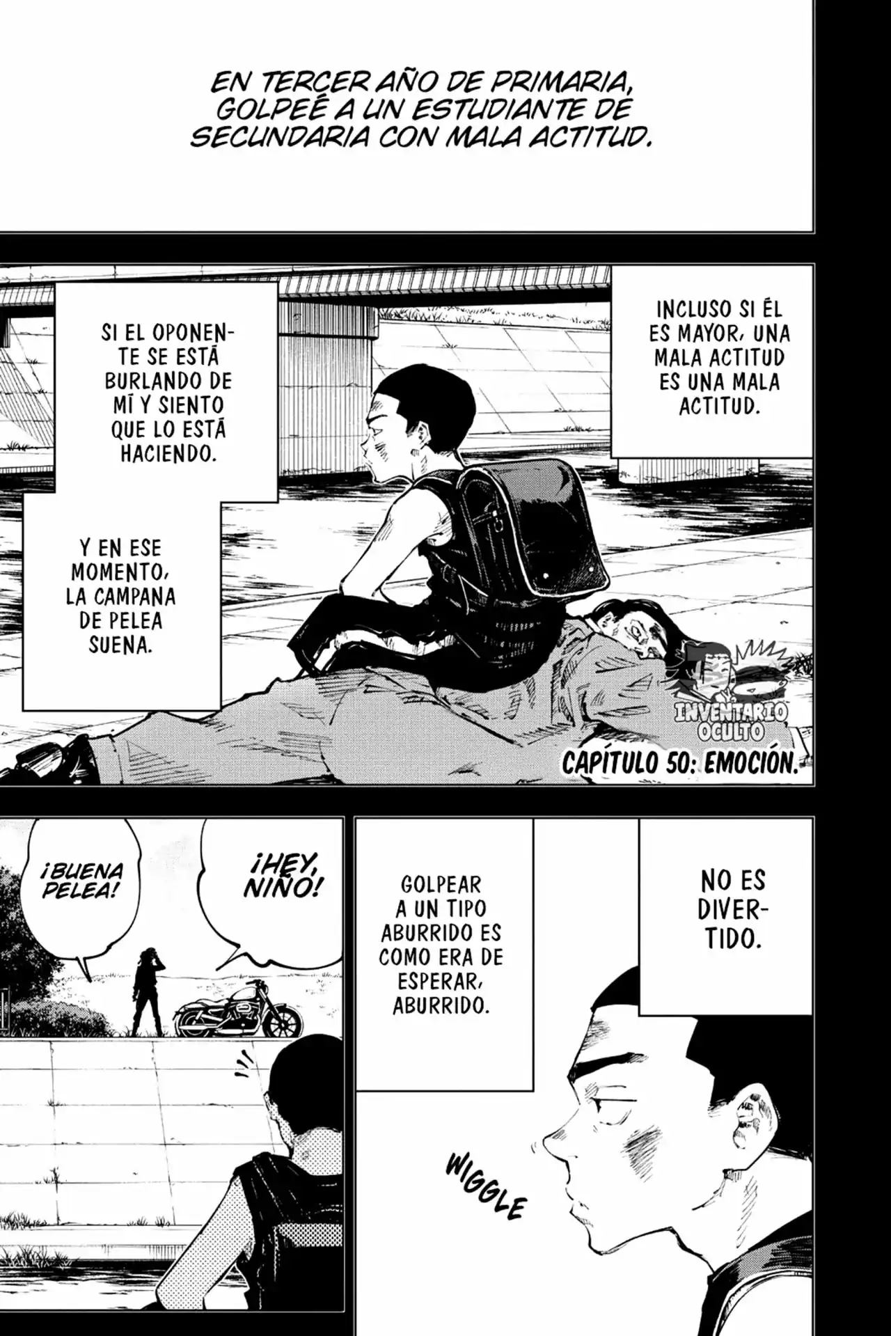 Página 2 — Jujutsu Kaisen Capítulo 50