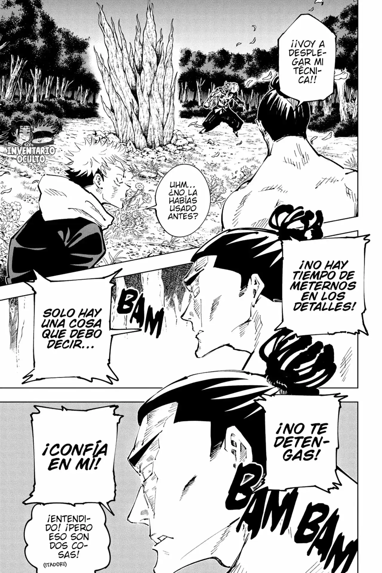 Página 4 — Jujutsu Kaisen Capítulo 50