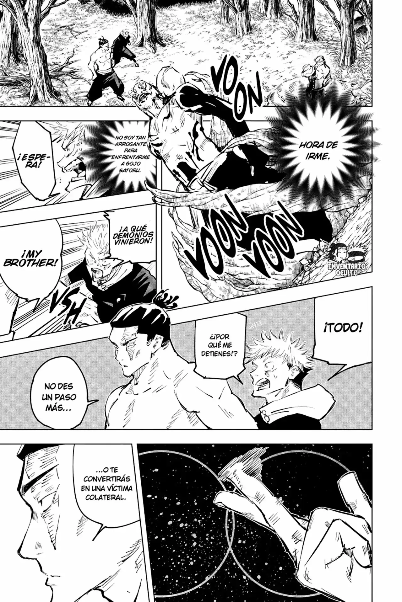 Página 15 — Jujutsu Kaisen Capítulo 52