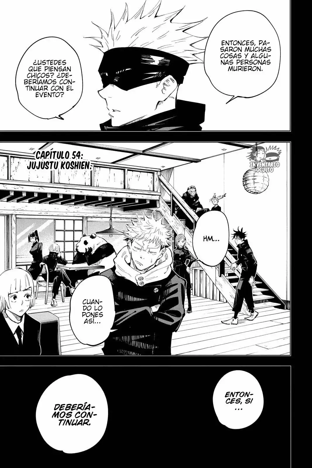 Página 2 — Jujutsu Kaisen Capítulo 54