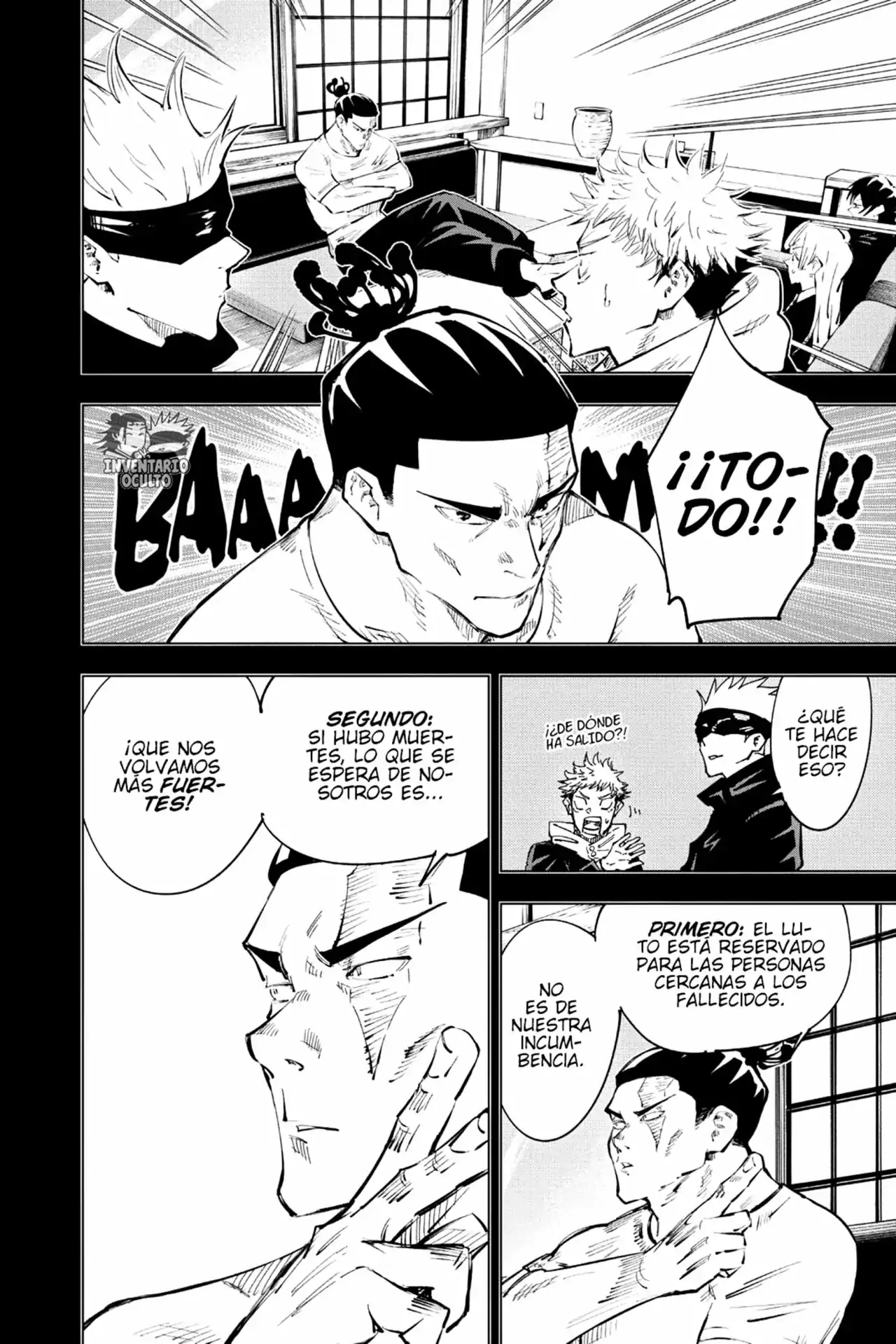 Página 3 — Jujutsu Kaisen Capítulo 54