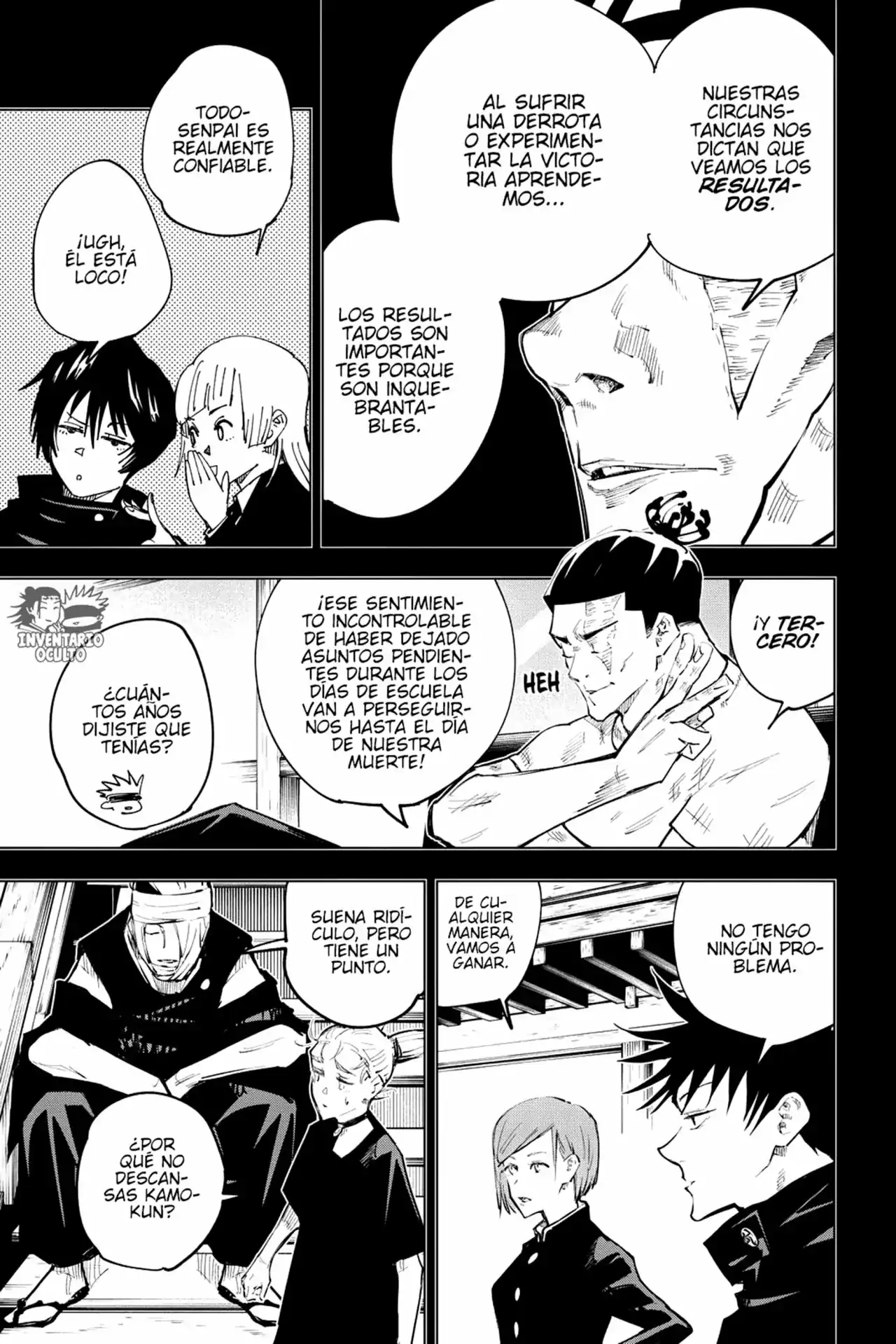 Página 4 — Jujutsu Kaisen Capítulo 54
