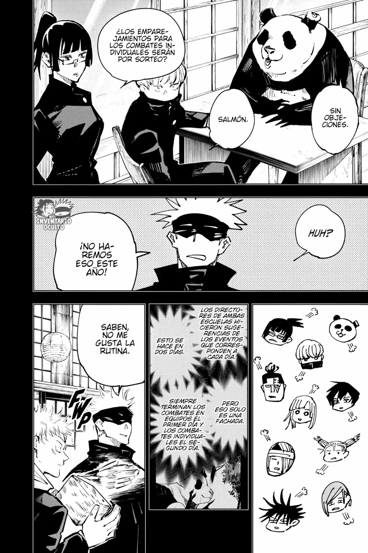 Página 5 — Jujutsu Kaisen Capítulo 54