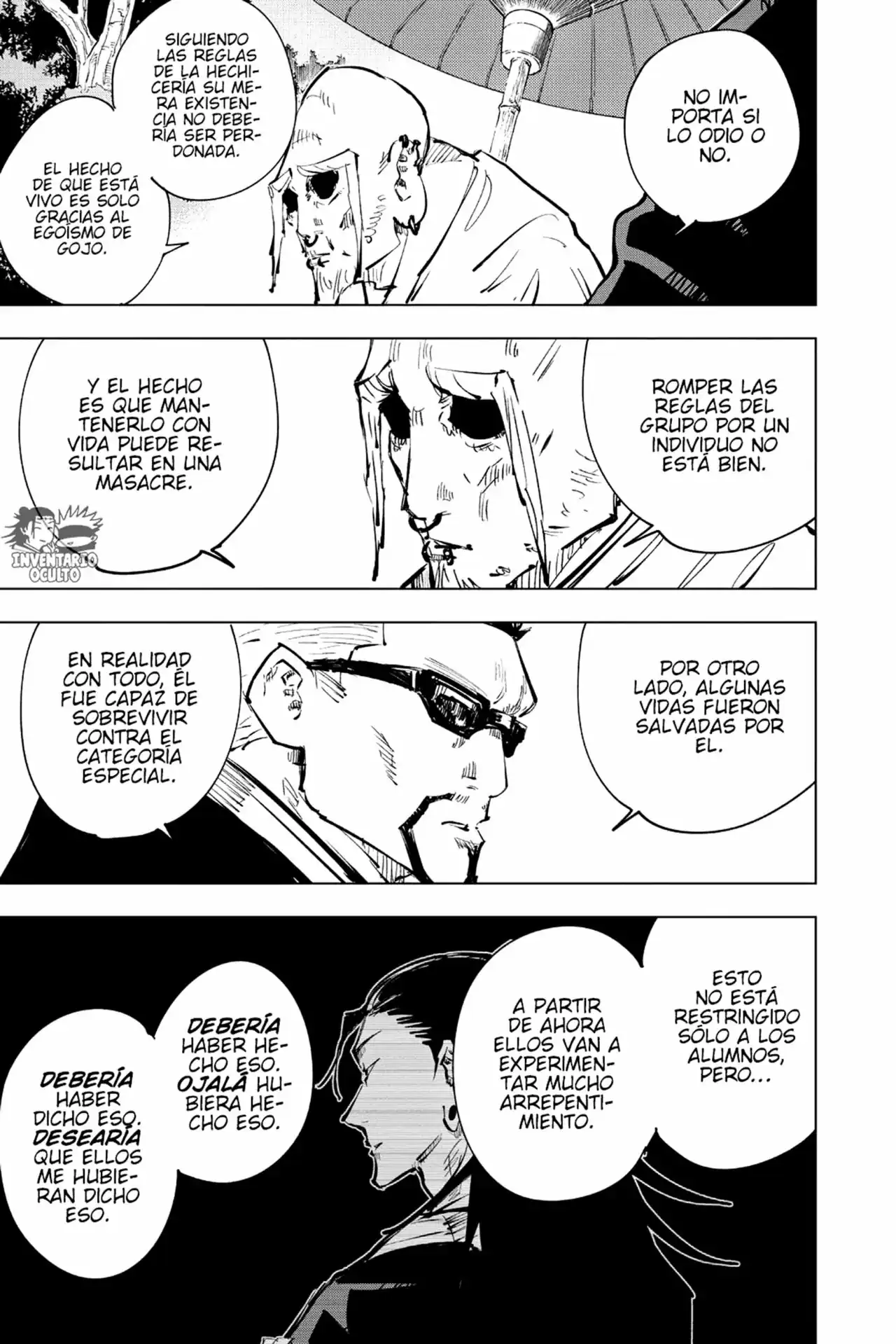 Página 18 — Jujutsu Kaisen Capítulo 54