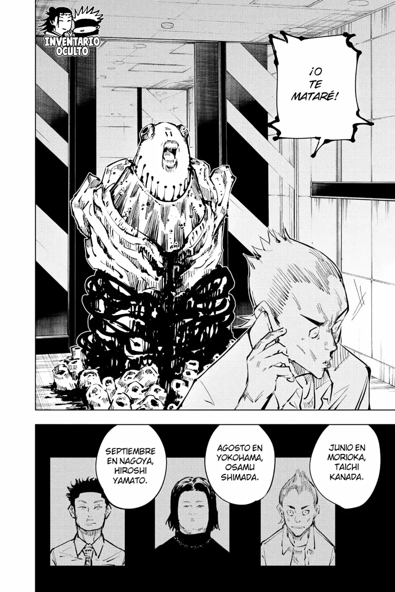 Página 3 — Jujutsu Kaisen Capítulo 55