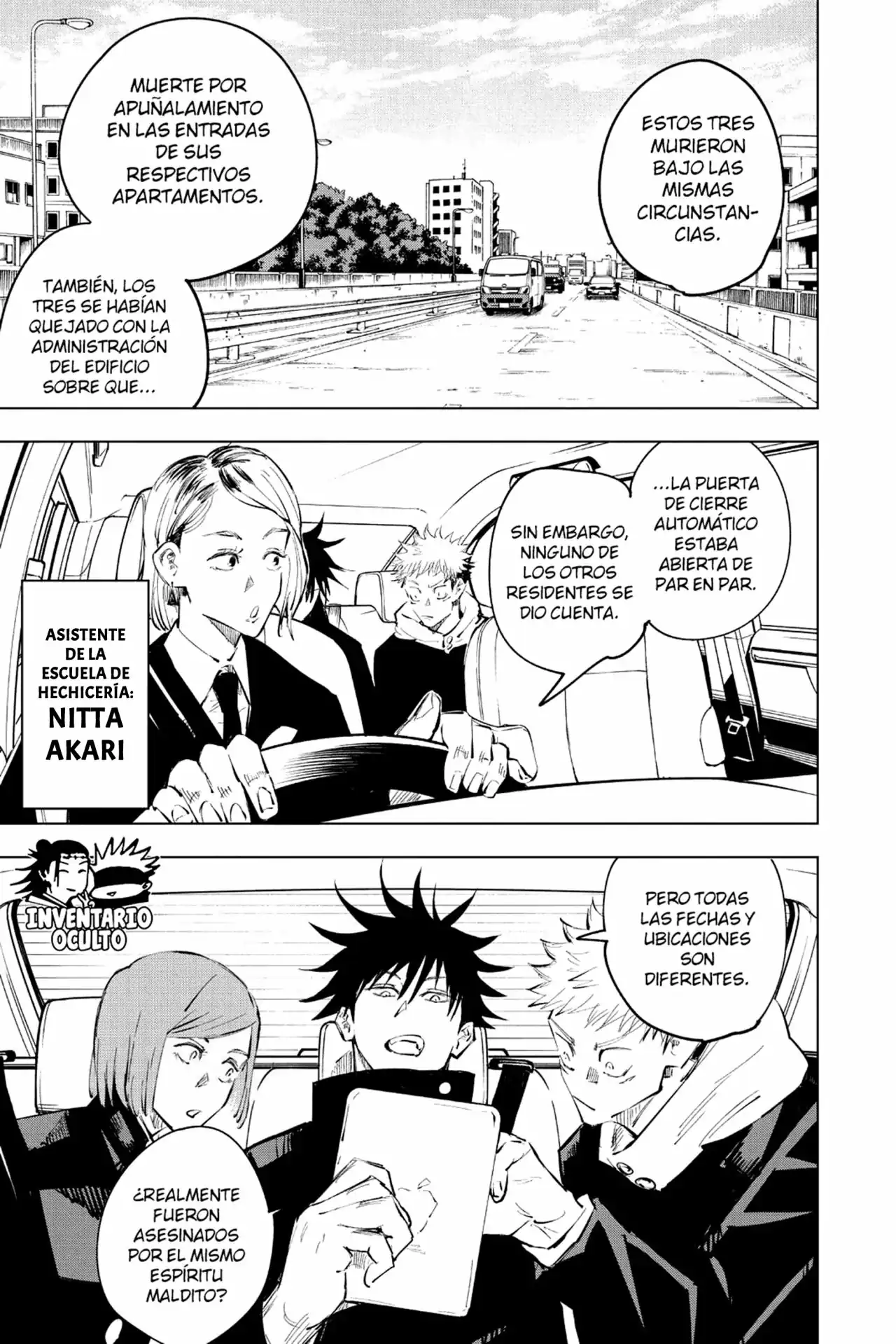 Página 4 — Jujutsu Kaisen Capítulo 55