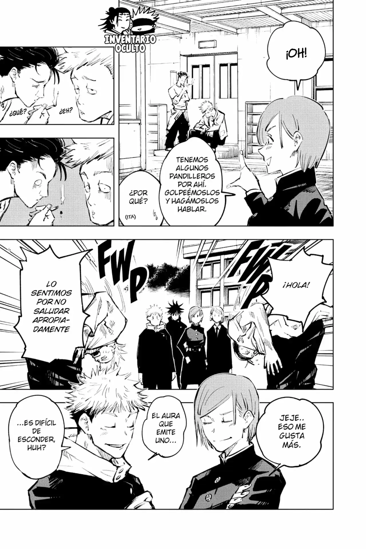 Página 8 — Jujutsu Kaisen Capítulo 55