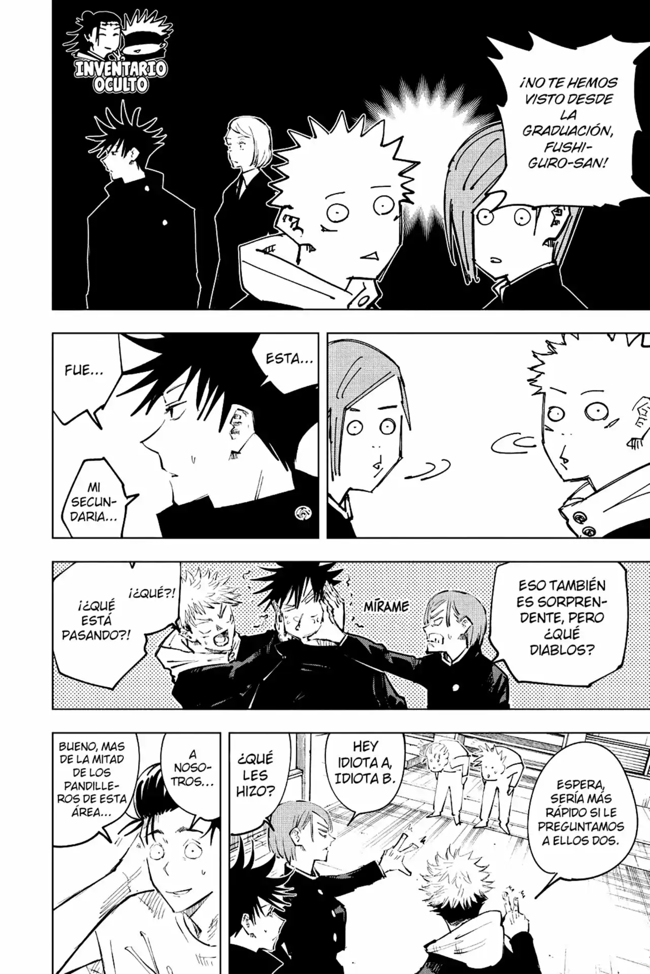 Página 9 — Jujutsu Kaisen Capítulo 55