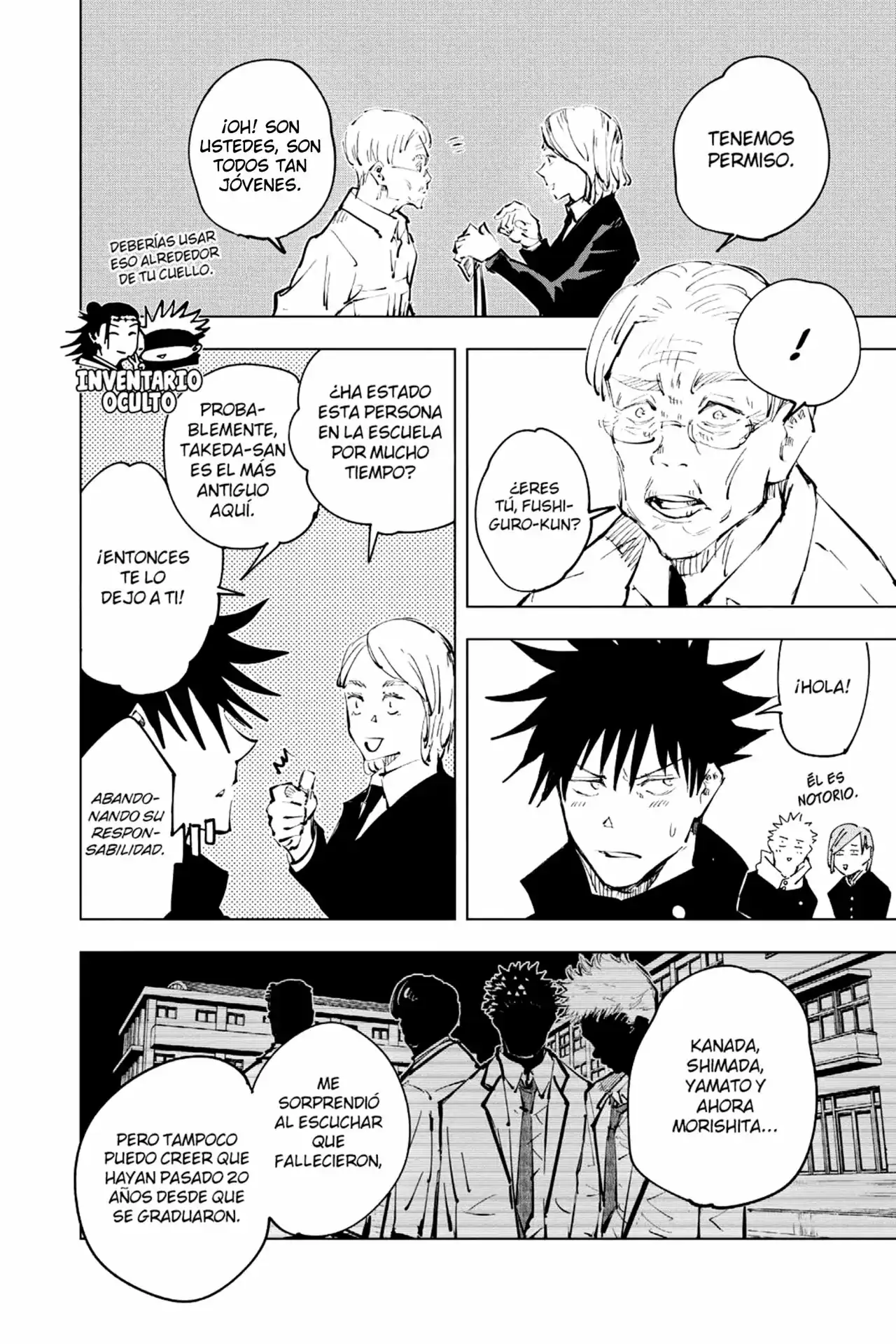 Página 11 — Jujutsu Kaisen Capítulo 55