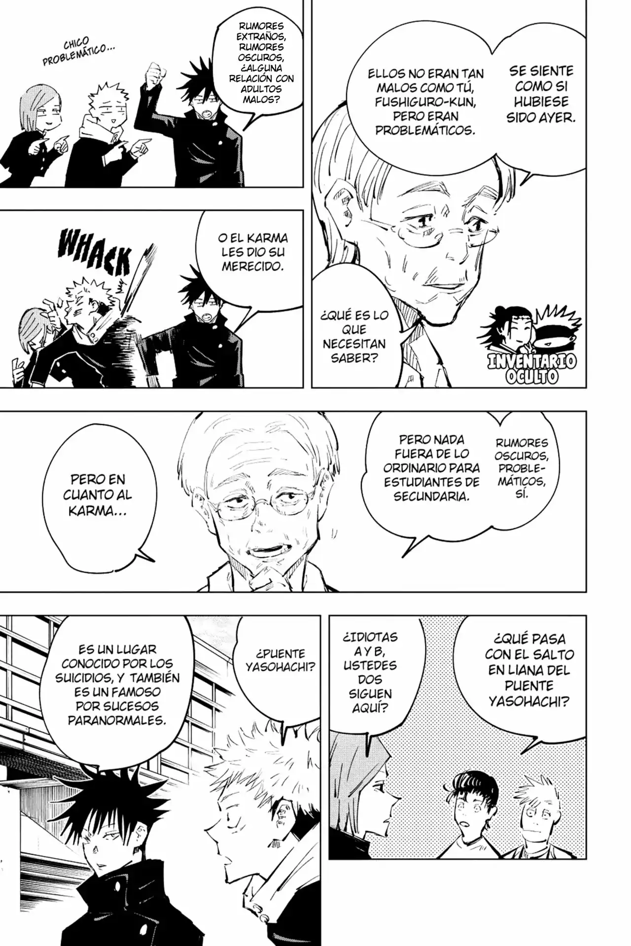 Página 12 — Jujutsu Kaisen Capítulo 55