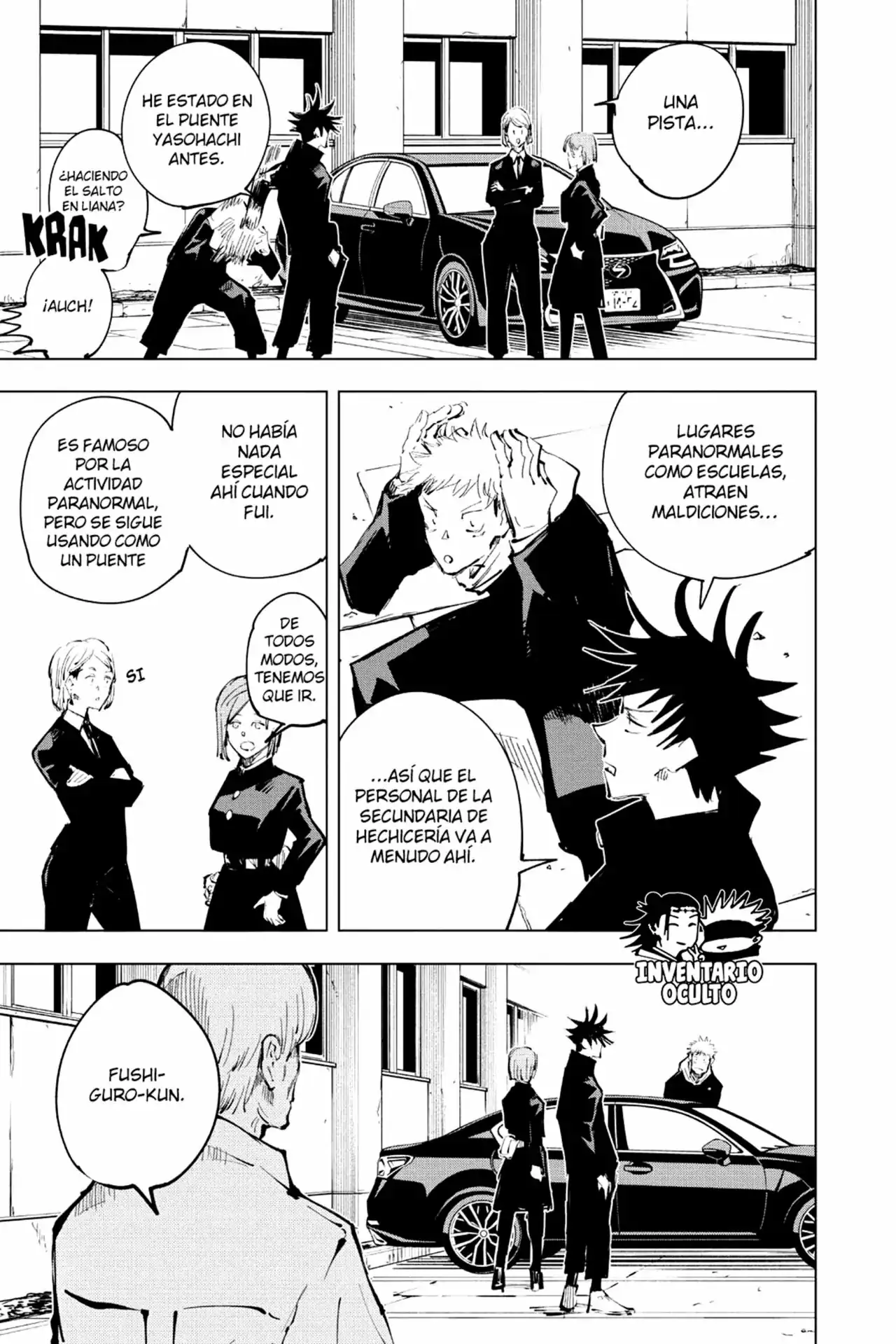 Página 14 — Jujutsu Kaisen Capítulo 55