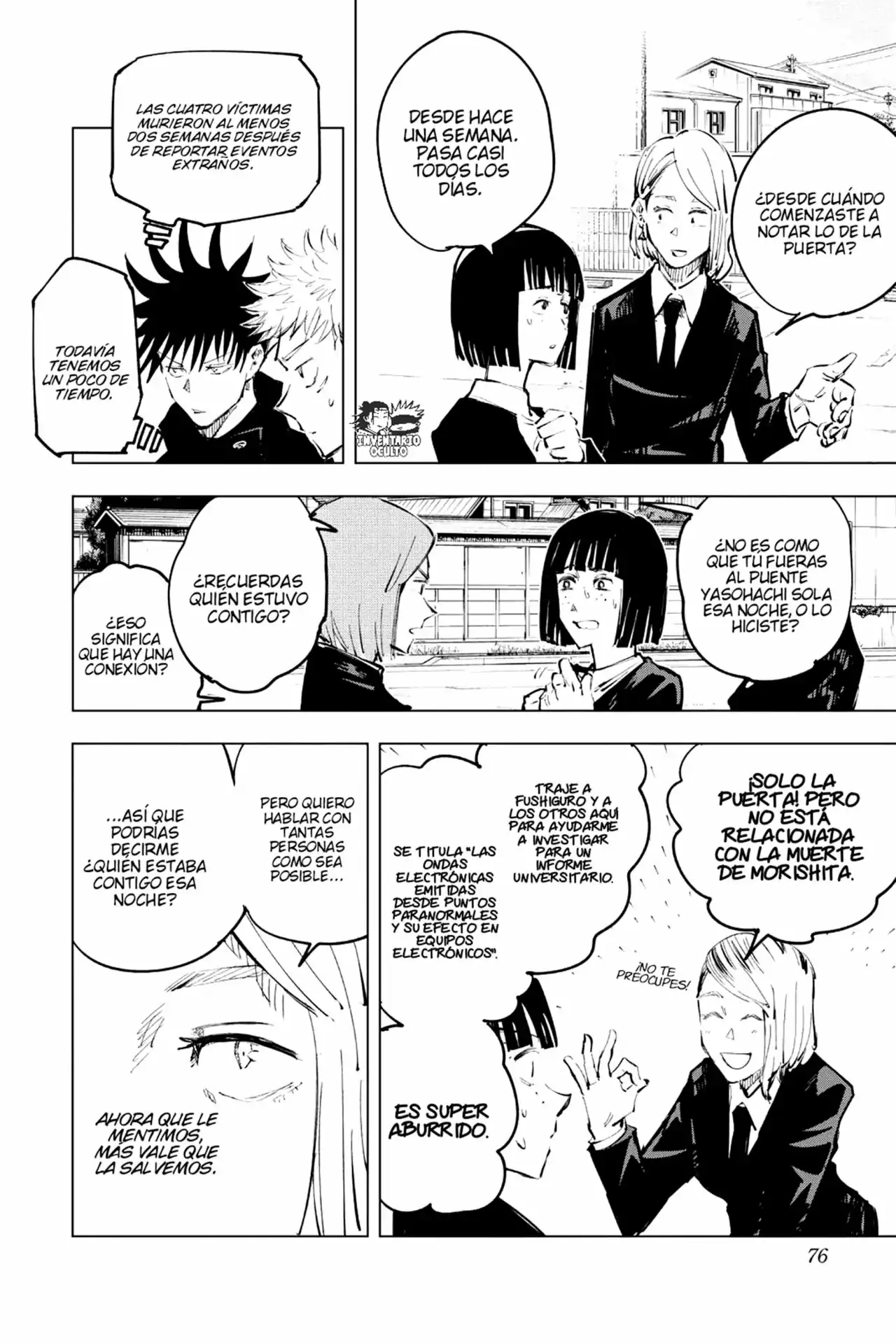 Página 9 — Jujutsu Kaisen Capítulo 56