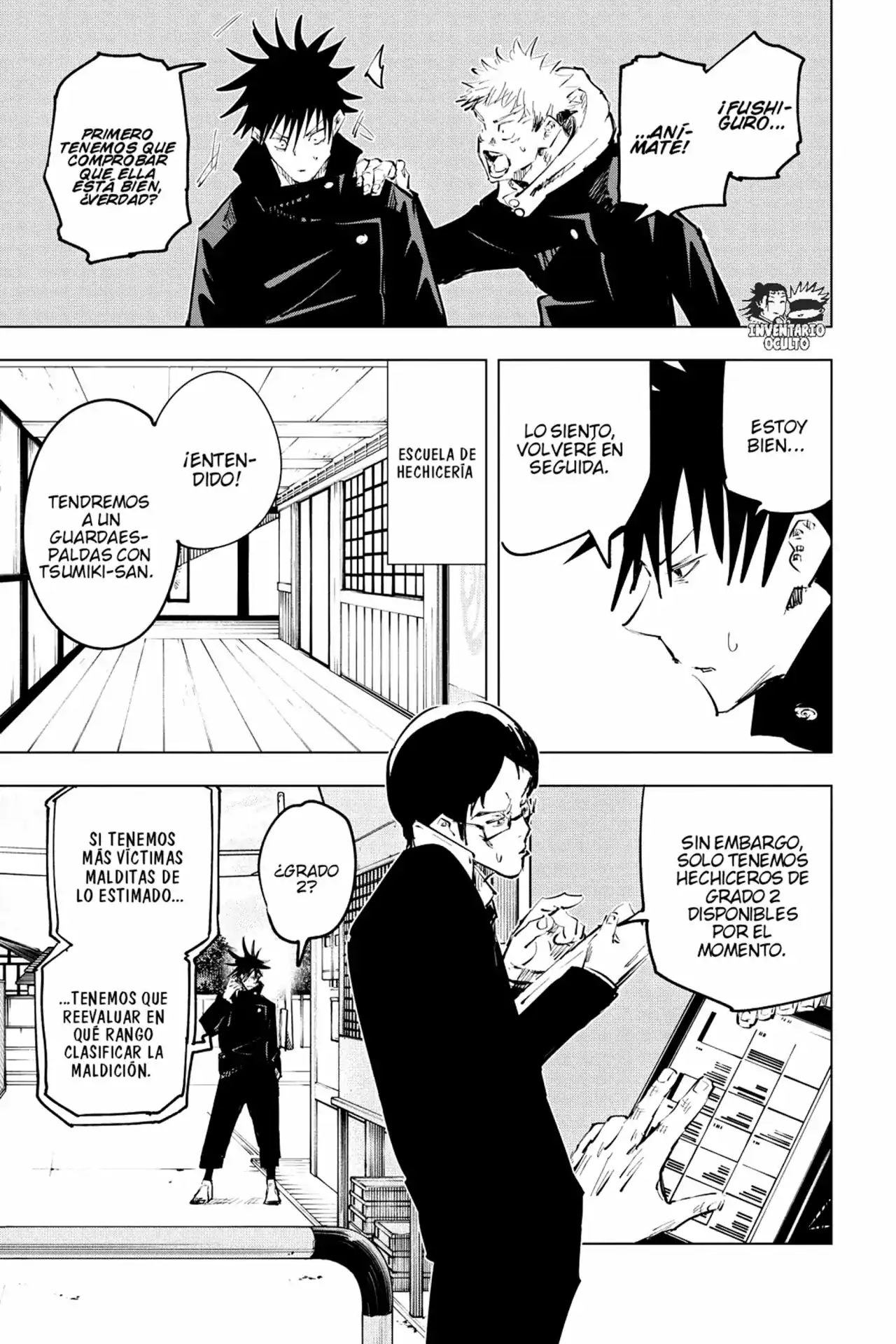 Página 12 — Jujutsu Kaisen Capítulo 56