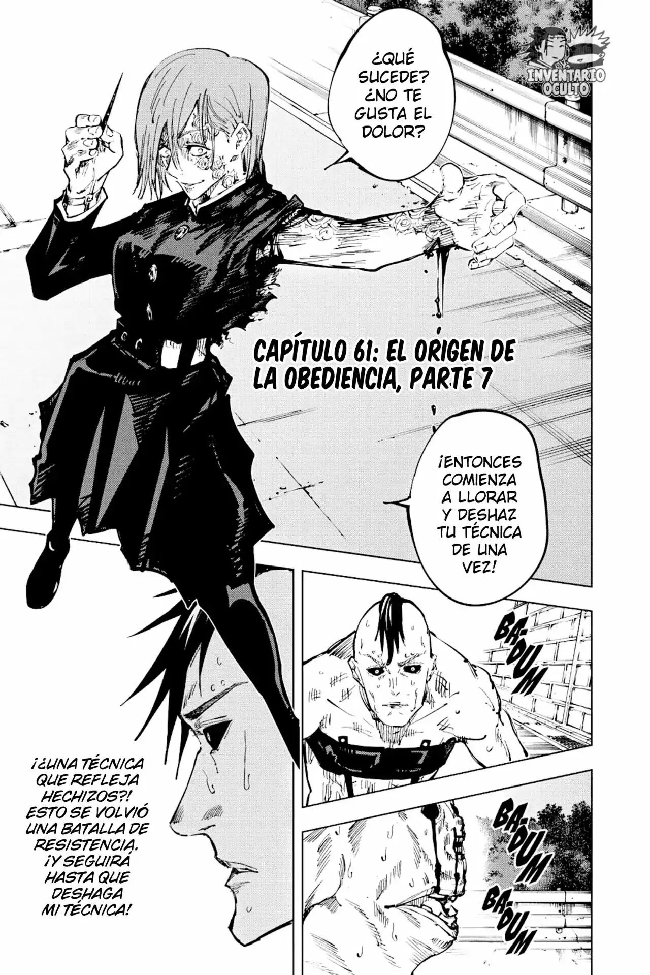 Página 2 — Jujutsu Kaisen Capítulo 61
