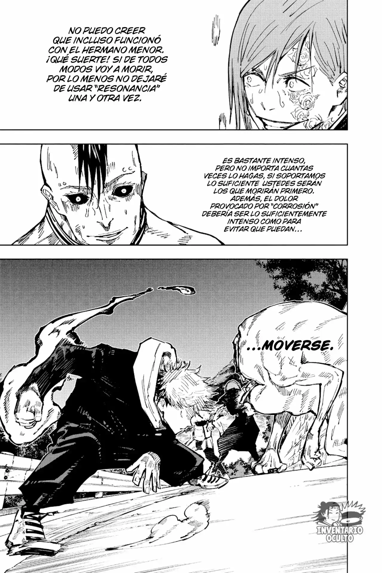 Página 4 — Jujutsu Kaisen Capítulo 61