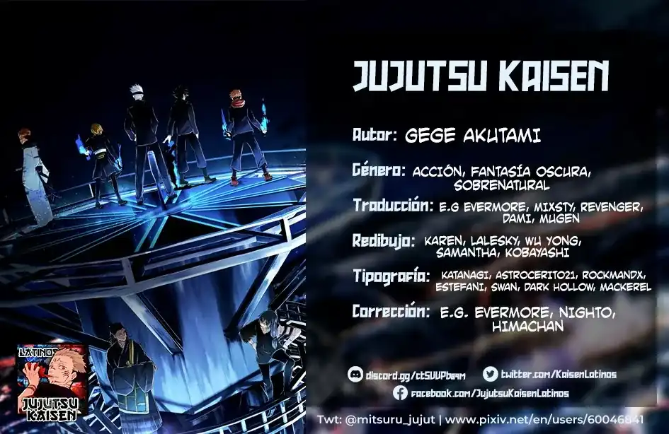 Página 1 — Jujutsu Kaisen Capítulo 63