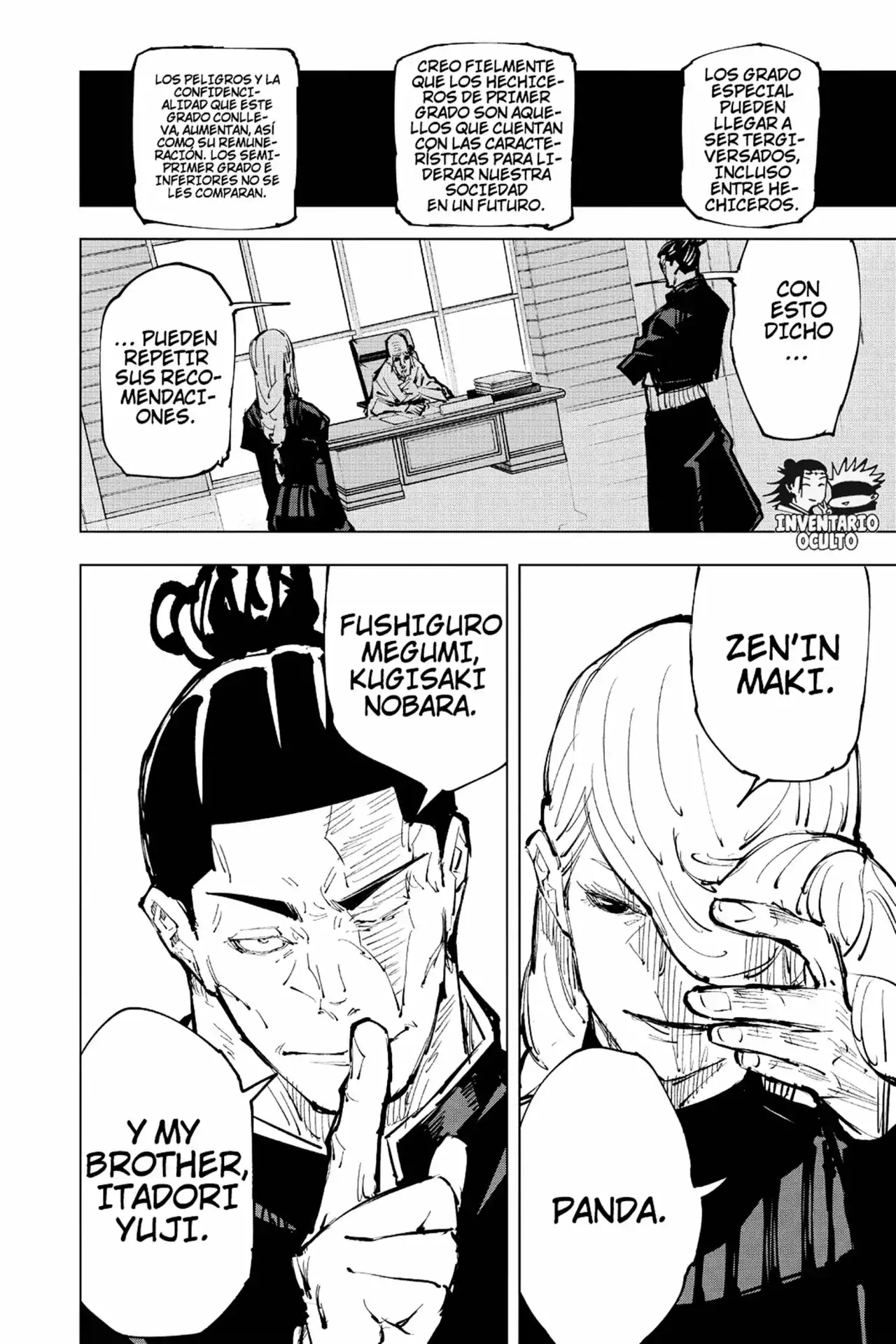 Página 21 — Jujutsu Kaisen Capítulo 63