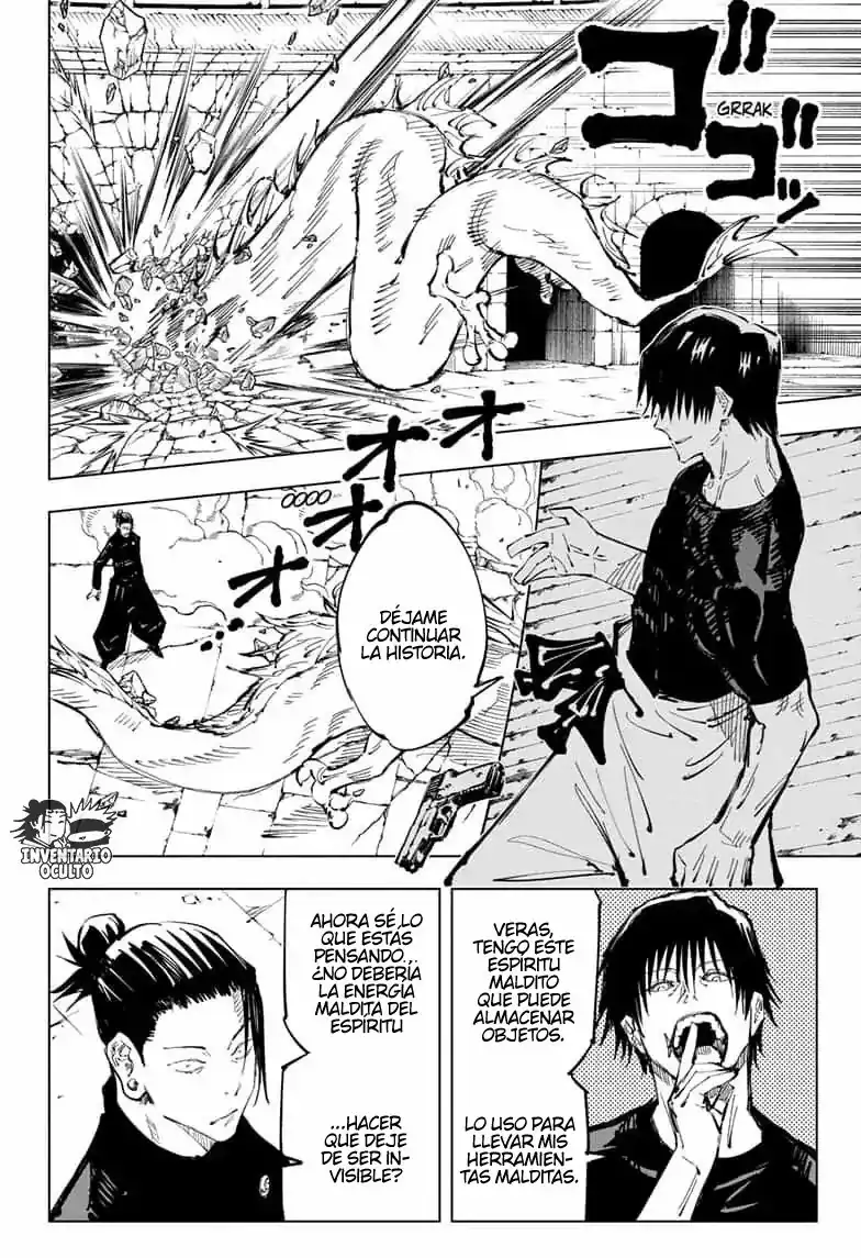 Página 4 — Jujutsu Kaisen Capítulo 73