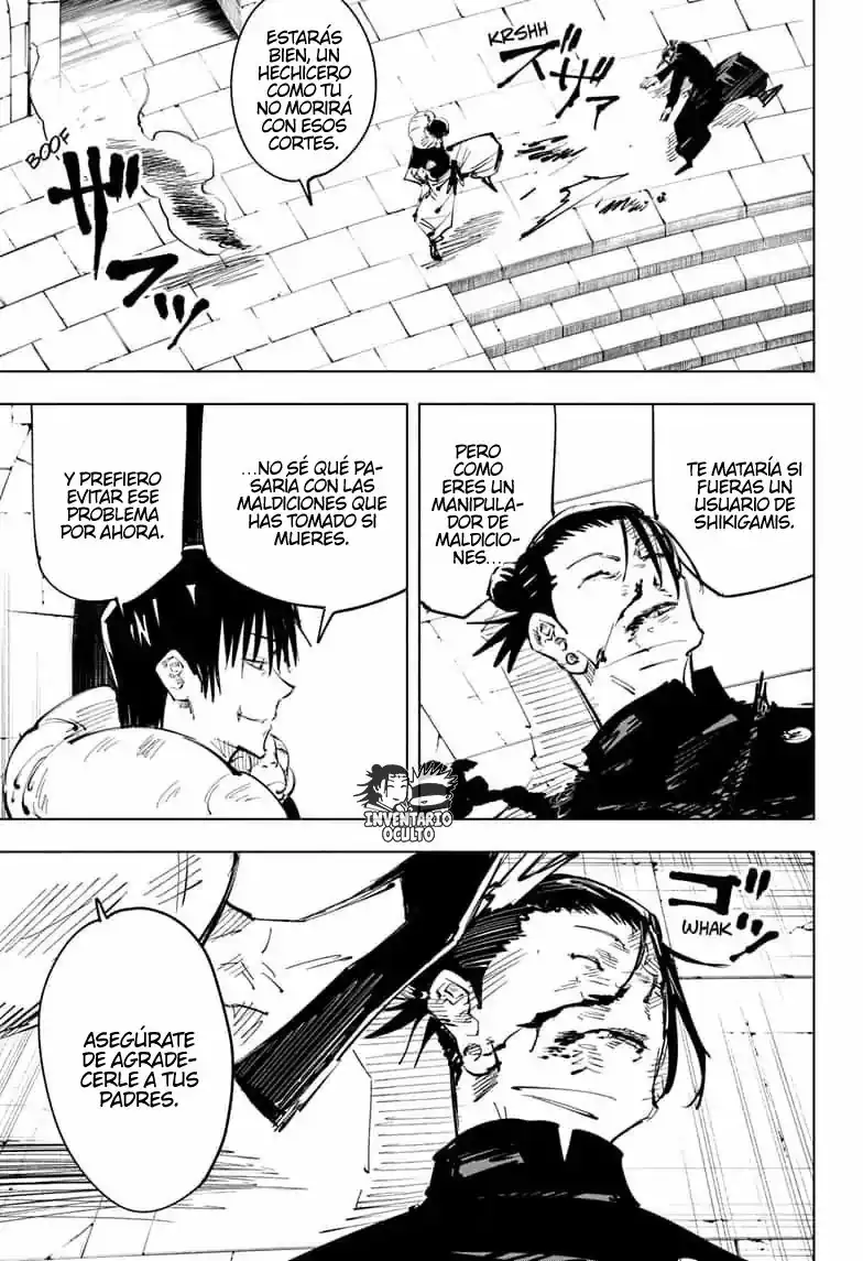 Página 17 — Jujutsu Kaisen Capítulo 73