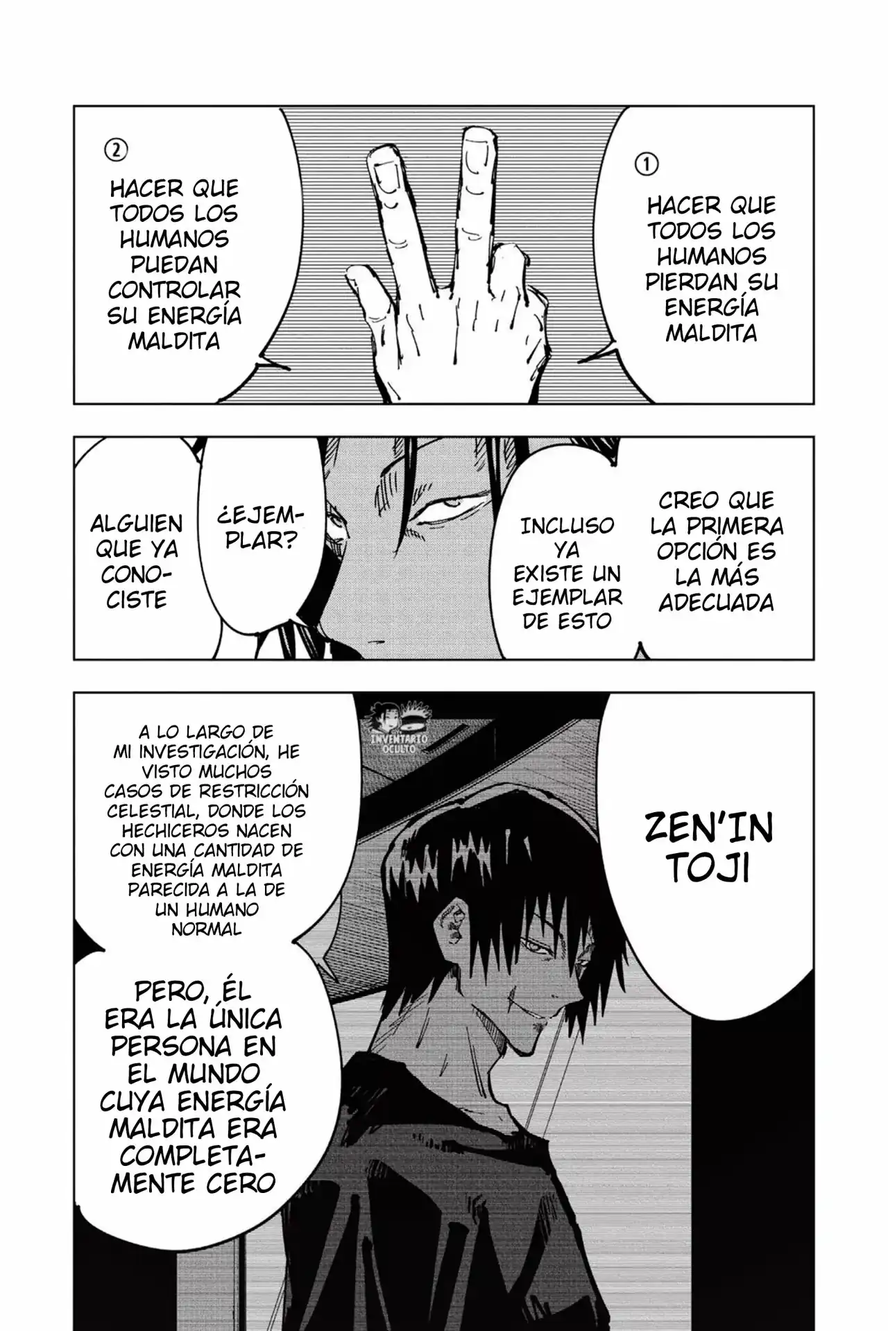 Página 8 — Jujutsu Kaisen Capítulo 77