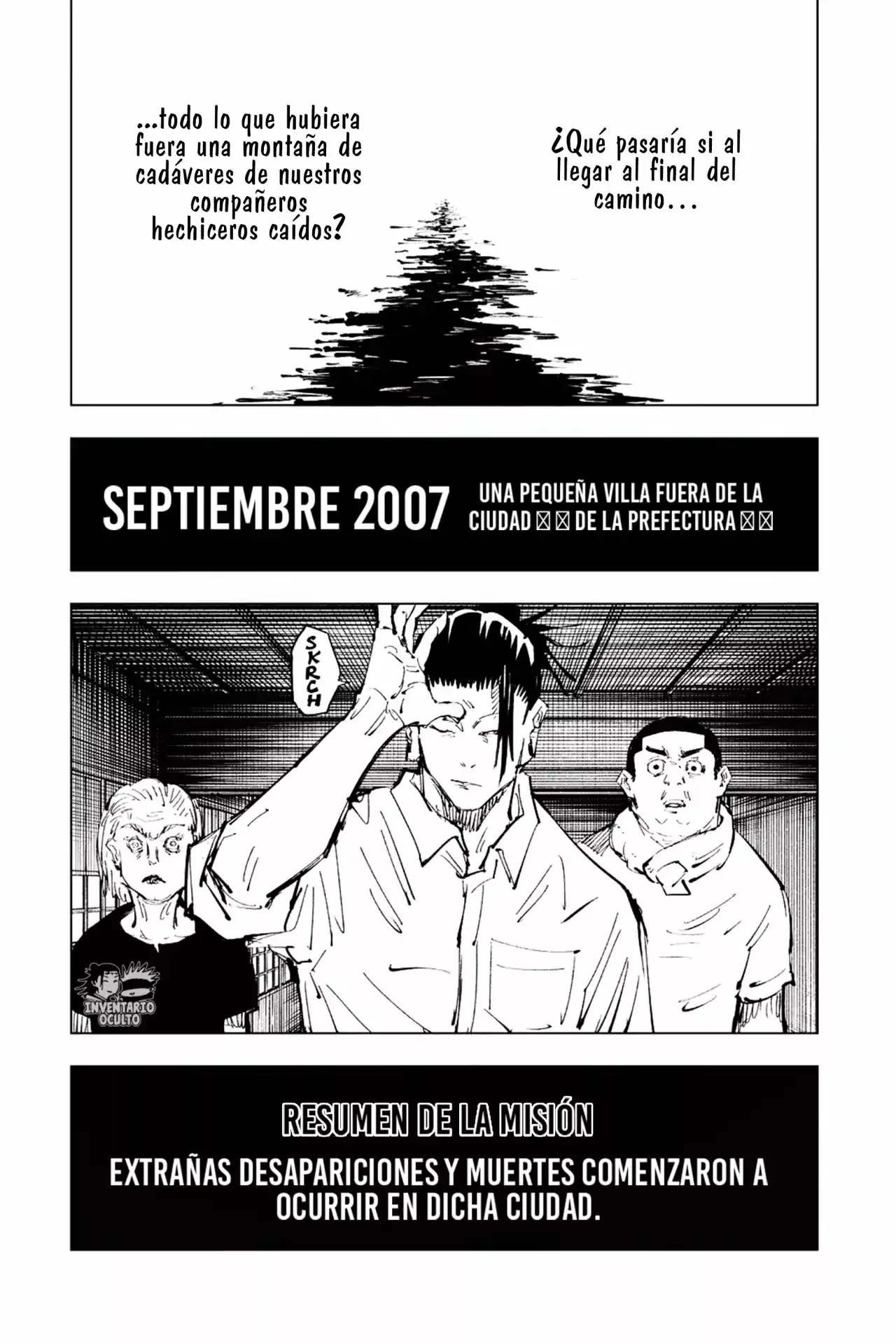 Página 18 — Jujutsu Kaisen Capítulo 77
