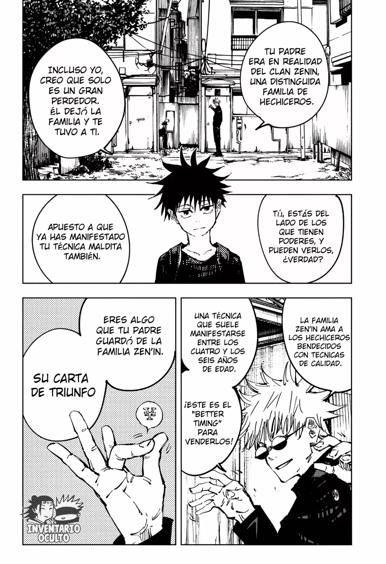 Página 3 — Jujutsu Kaisen Capítulo 79
